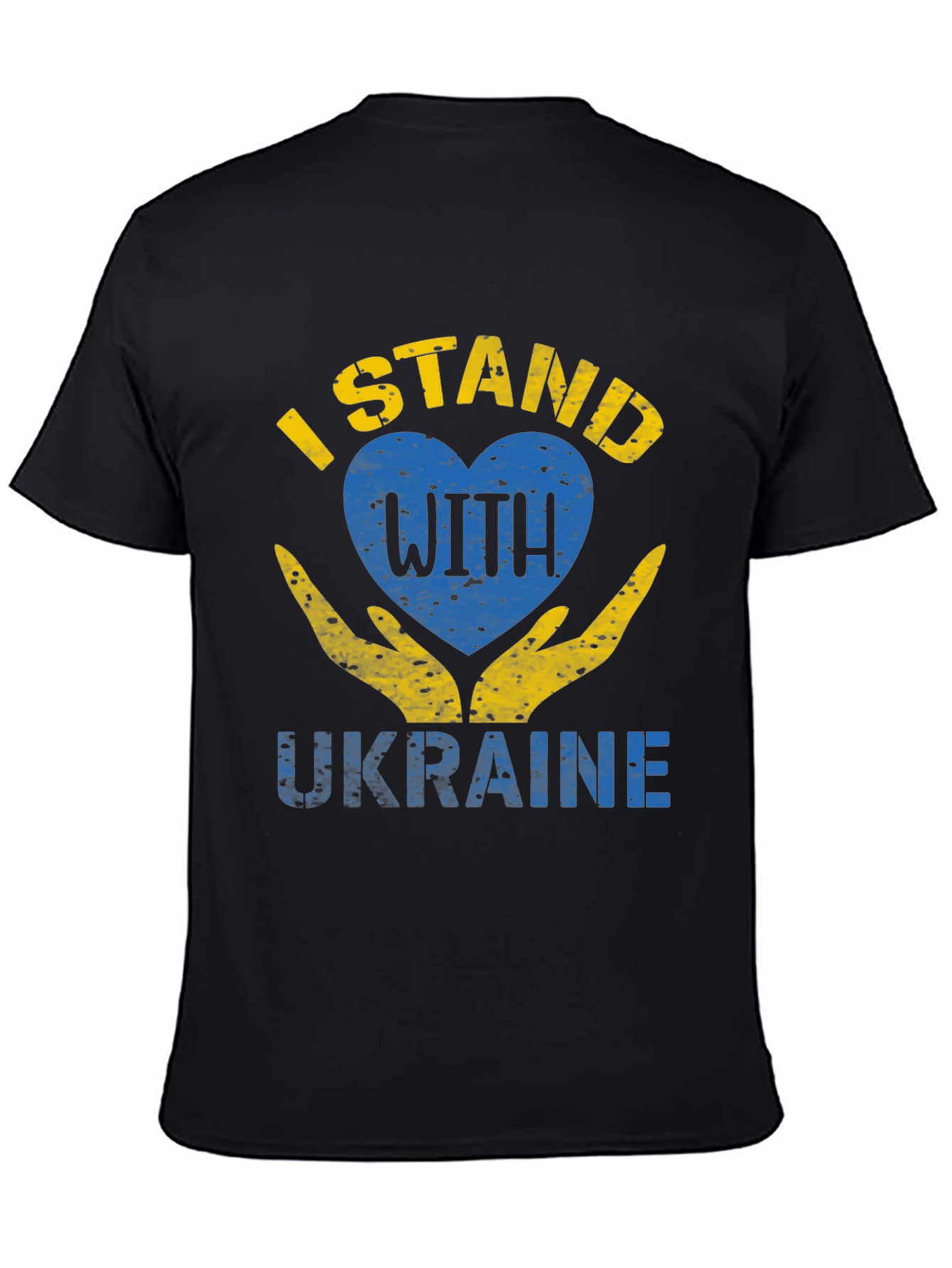 Ukraine Solidarity T-Shirt - I Stand With Ukraine