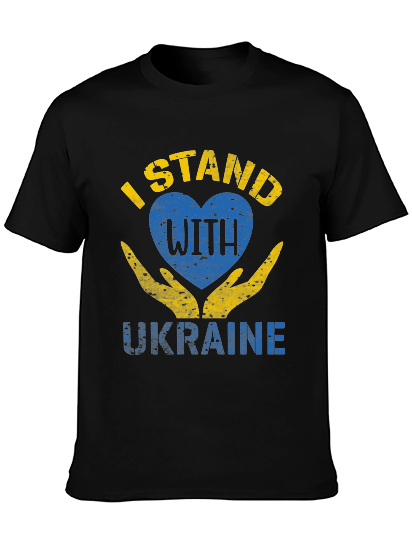 Ukraine Solidarity T-Shirt - I Stand With Ukraine