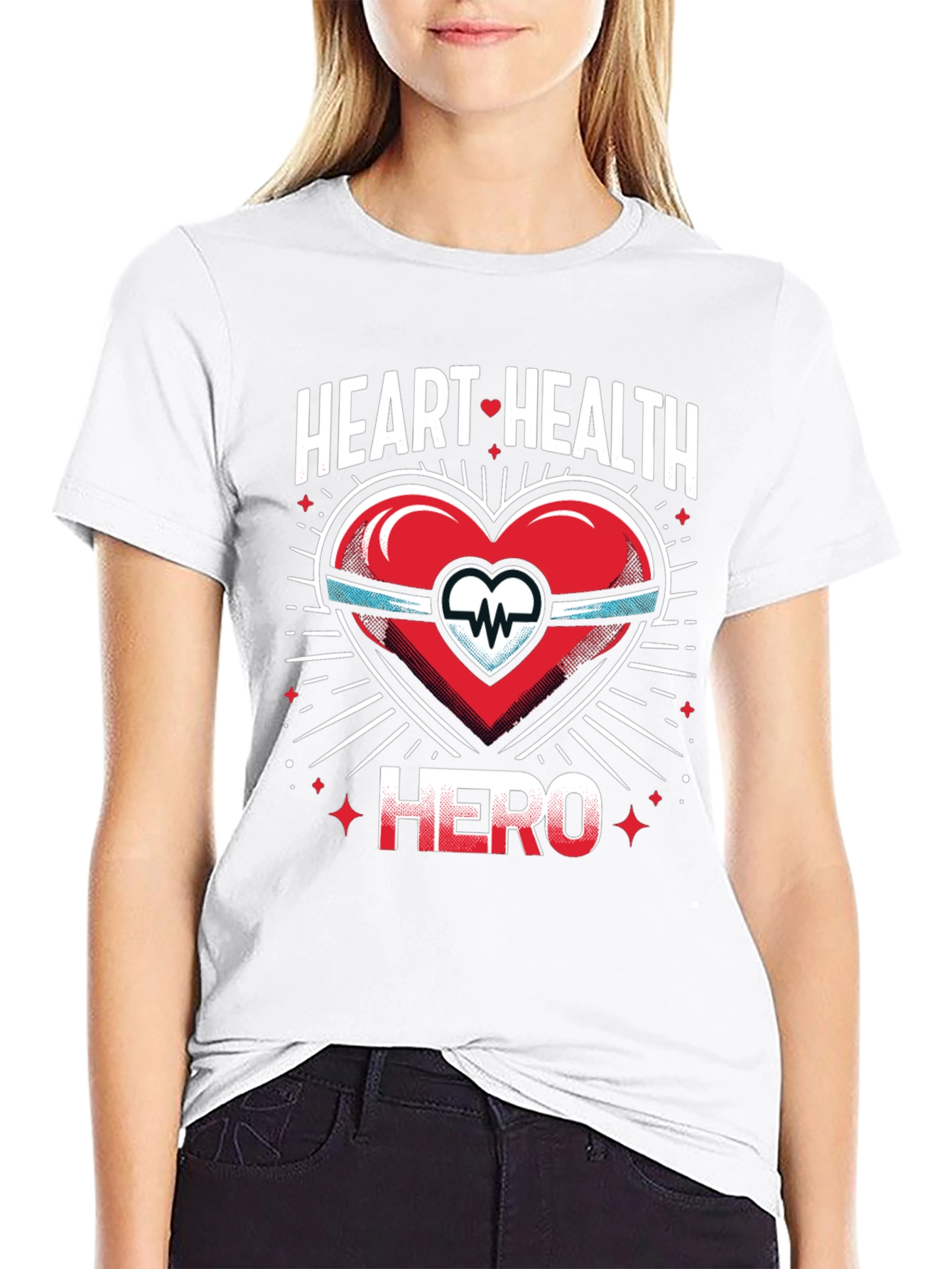 Heart Health Hero Graphic Tee