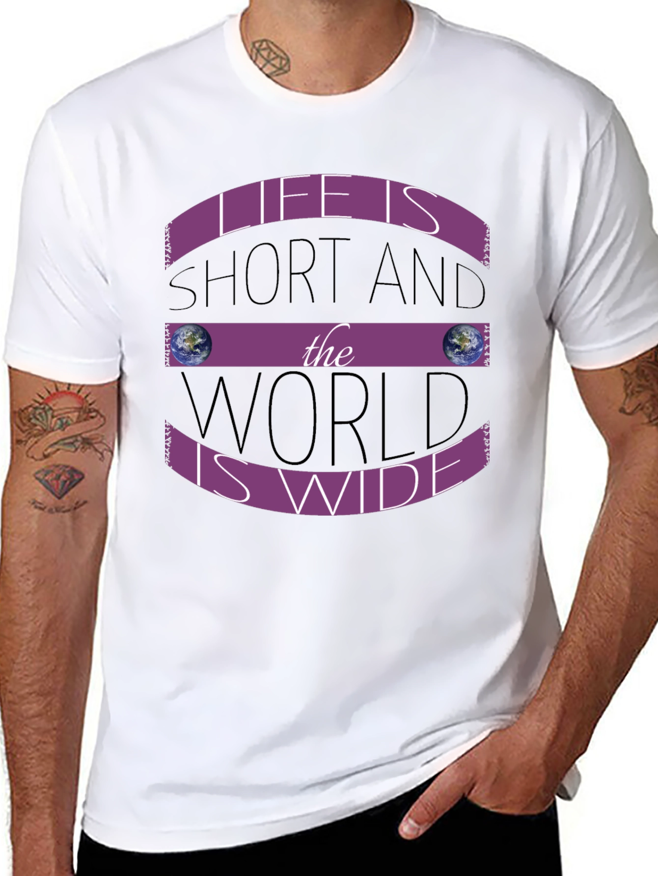 Life is Short World is Wide T-Shirt