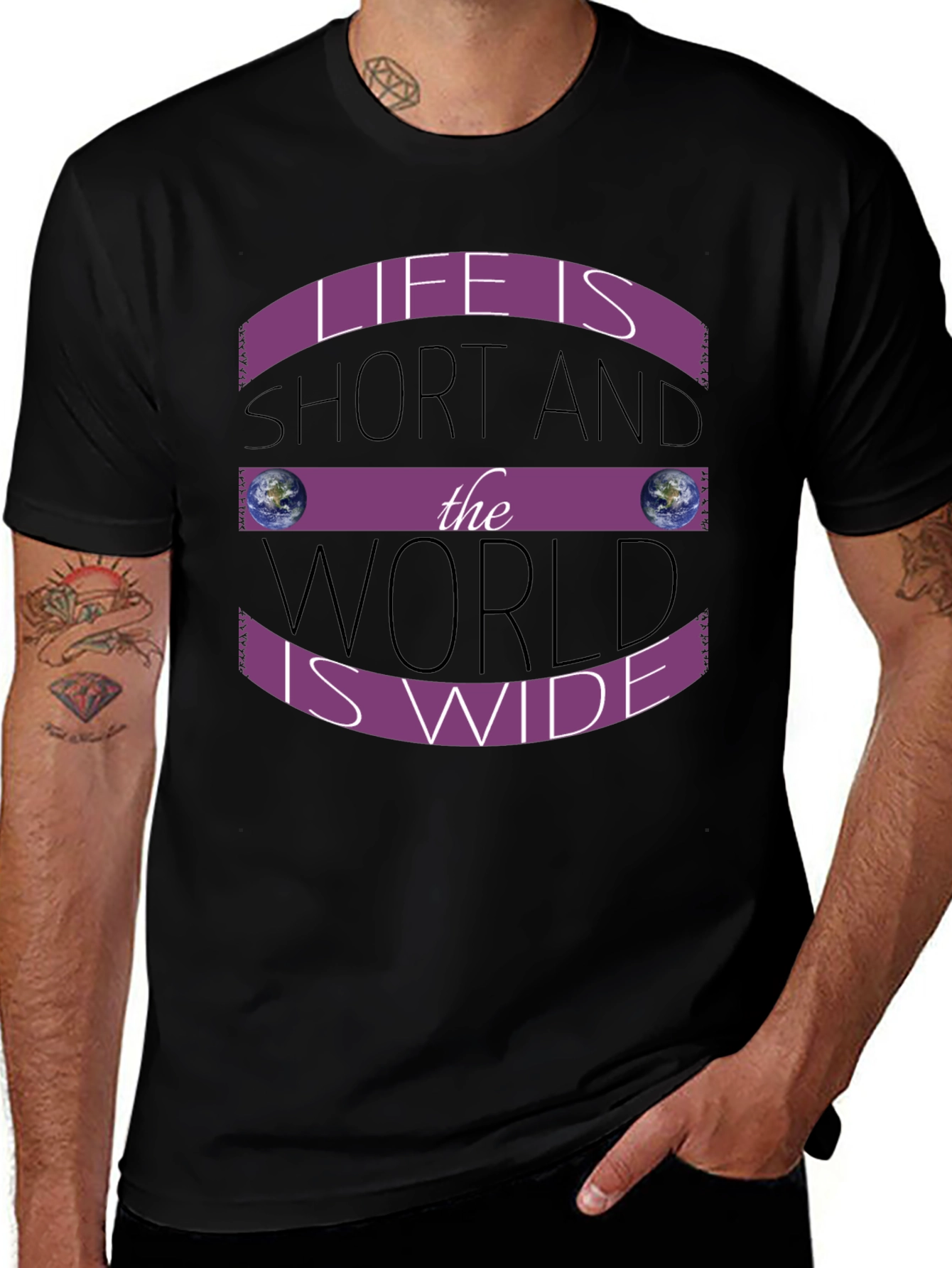Life is Short World is Wide T-Shirt