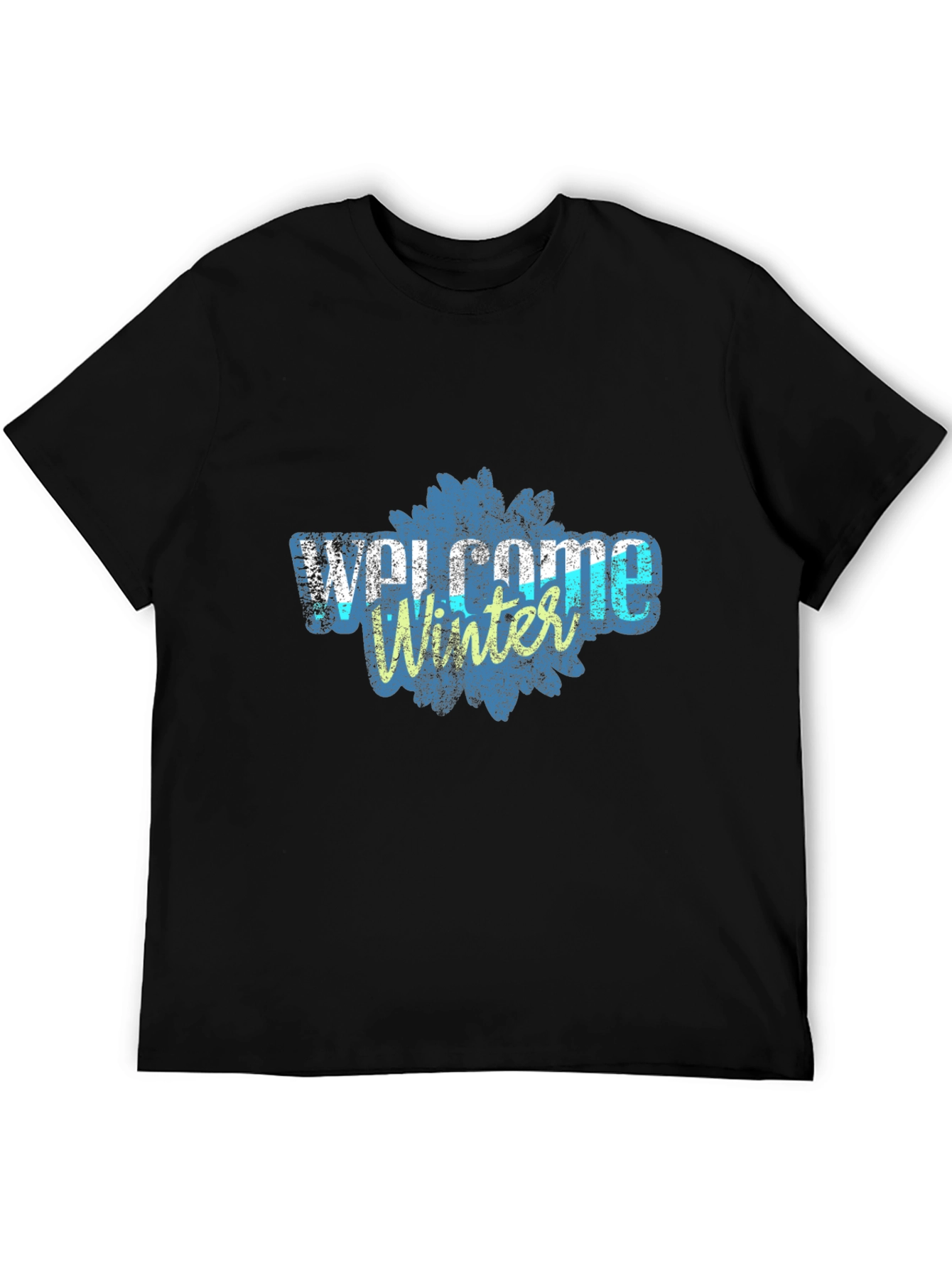 Welcome Winter Graphic Tee - Stylish Comfort