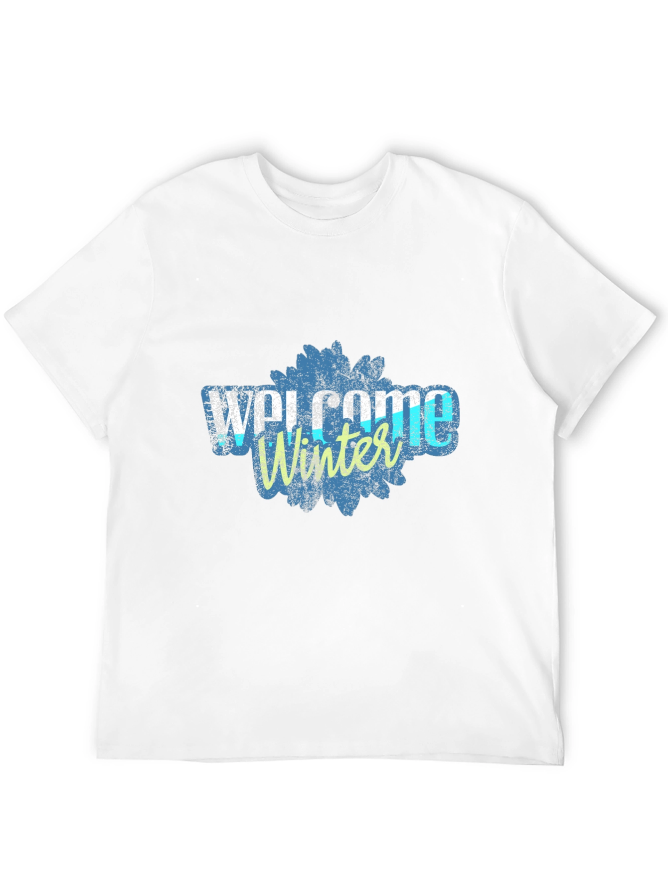 Welcome Winter Graphic Tee - Stylish Comfort
