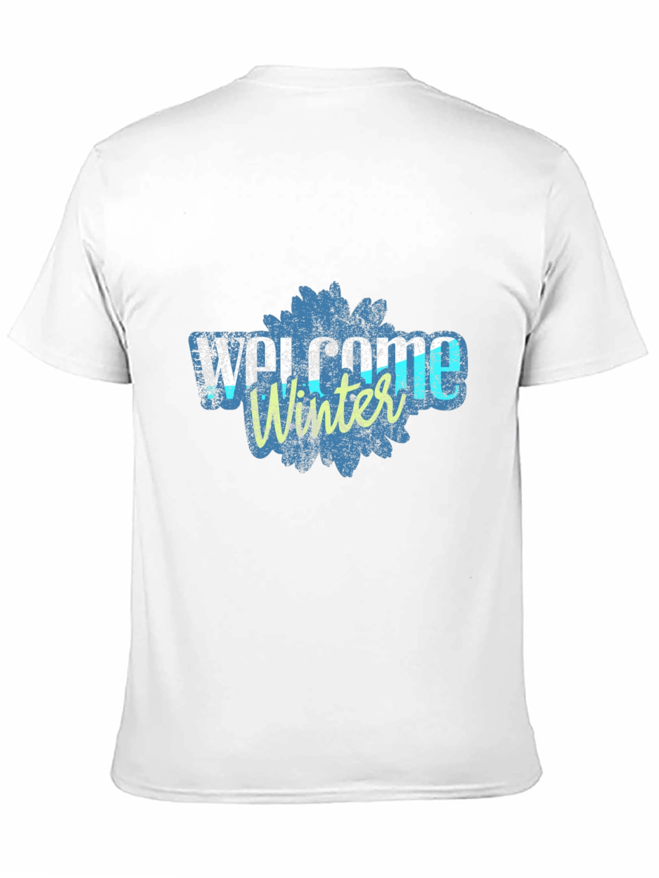 Welcome Winter Graphic Tee - Stylish Comfort