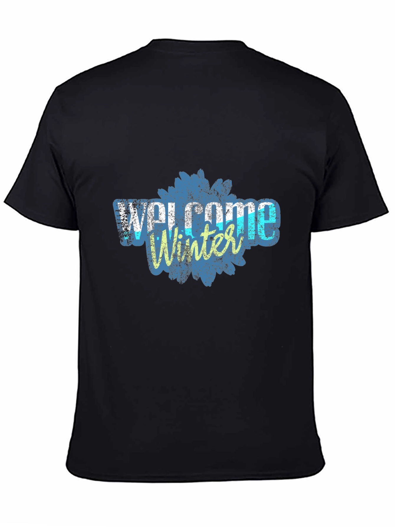 Welcome Winter Graphic Tee - Stylish Comfort