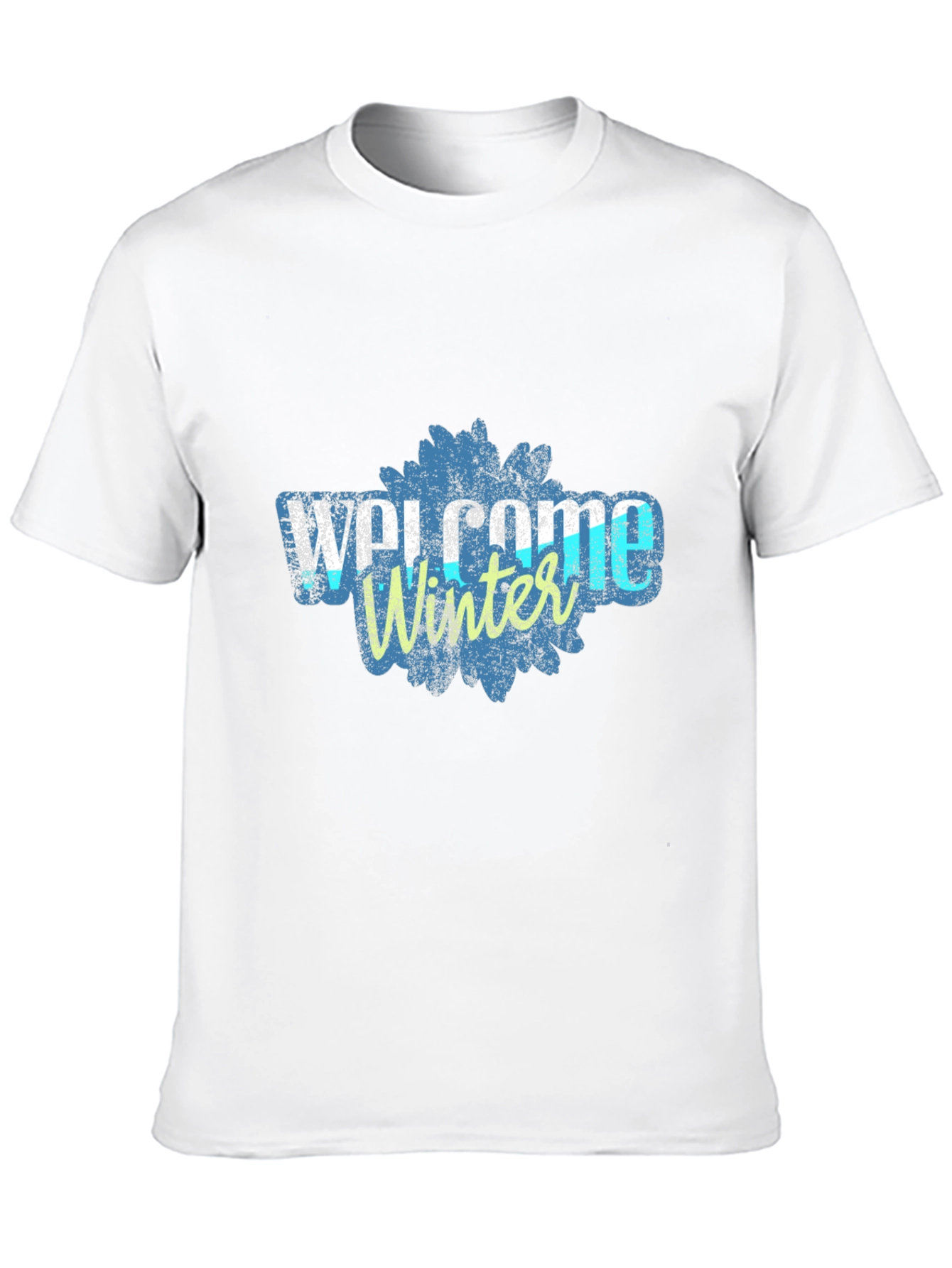 Welcome Winter Graphic Tee - Stylish Comfort