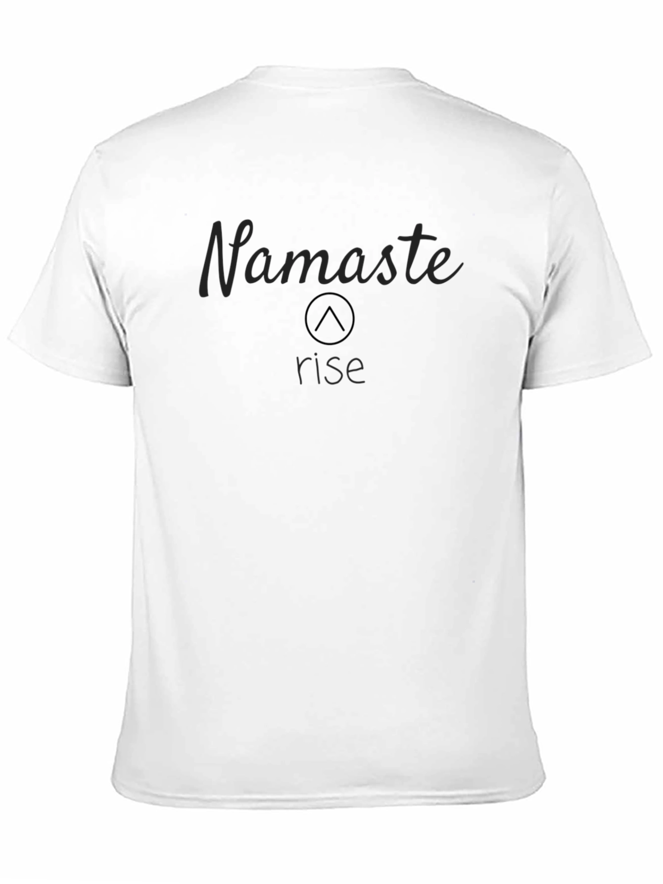 Namaste Rise Graphic Tee - Stylish Comfort