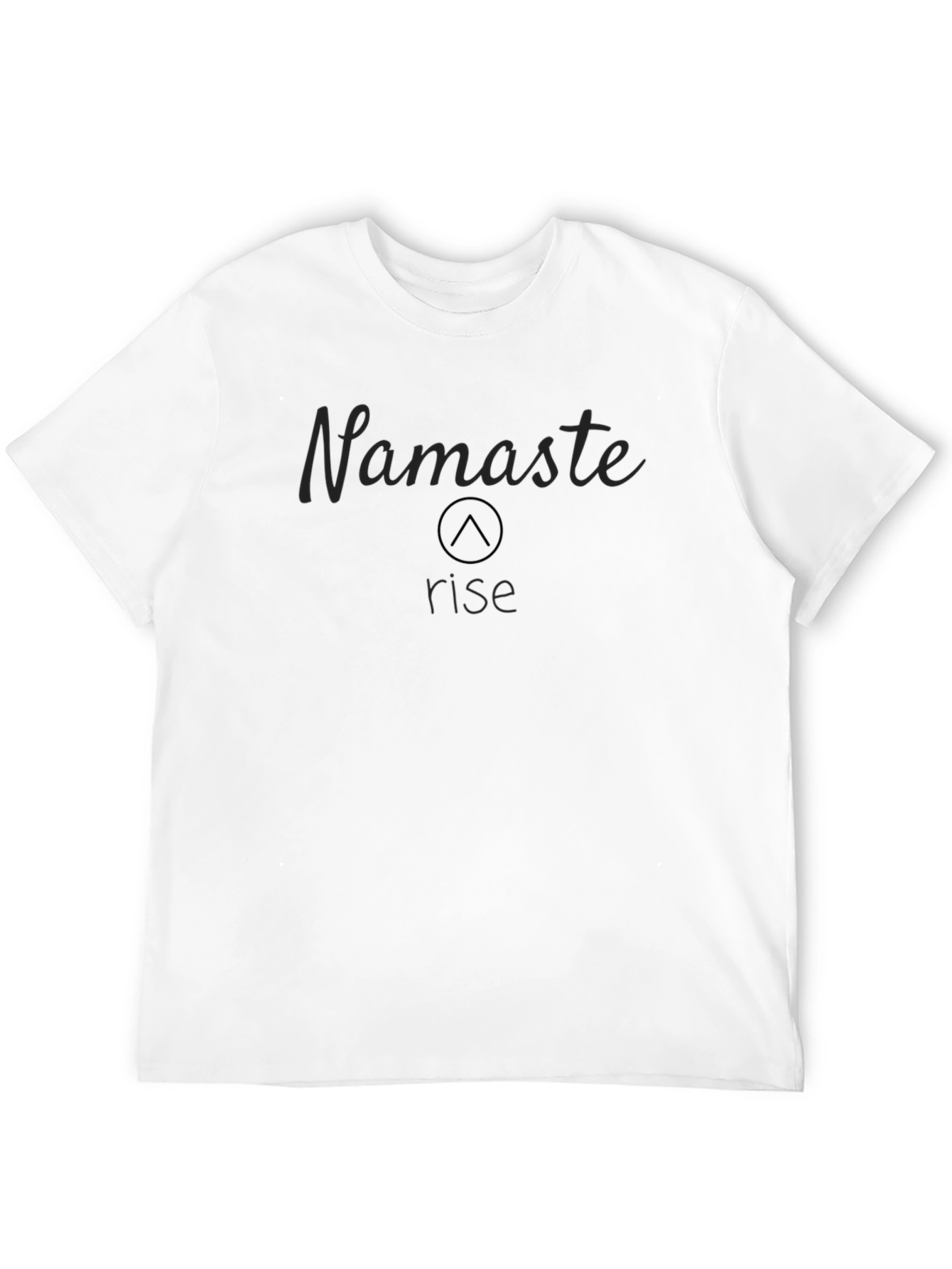 Namaste Rise Graphic Tee - Stylish Comfort