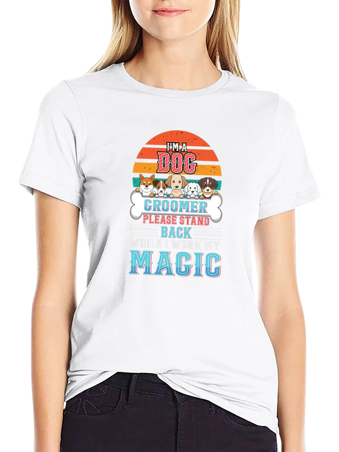 Dog Groomer Magic T-Shirt - Pet Lover Tee