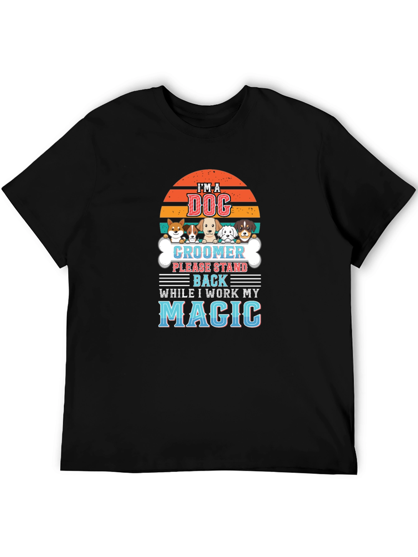 Dog Groomer Magic T-Shirt - Pet Lover Tee