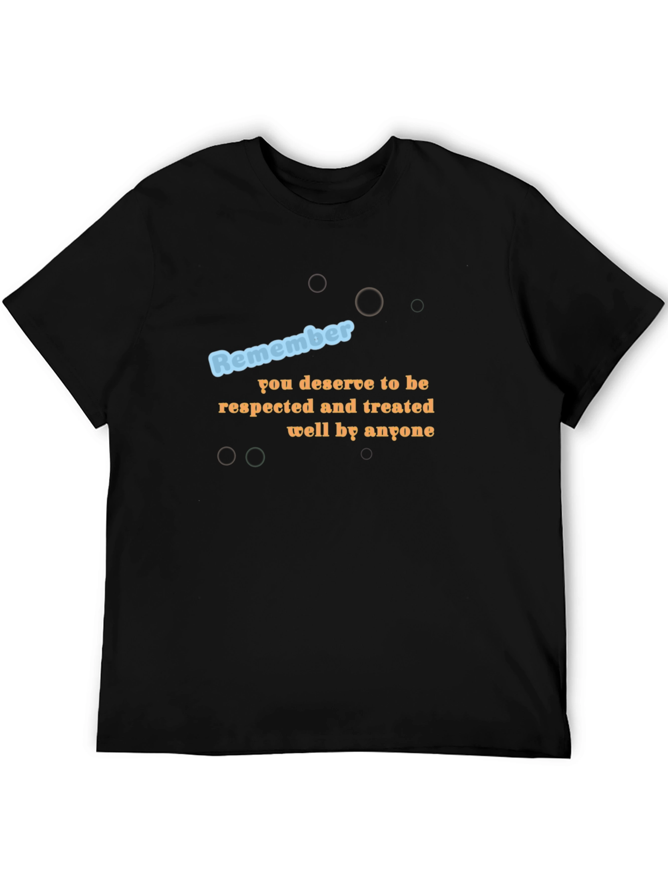 Inspirational Graphic Tee - Remember Respect