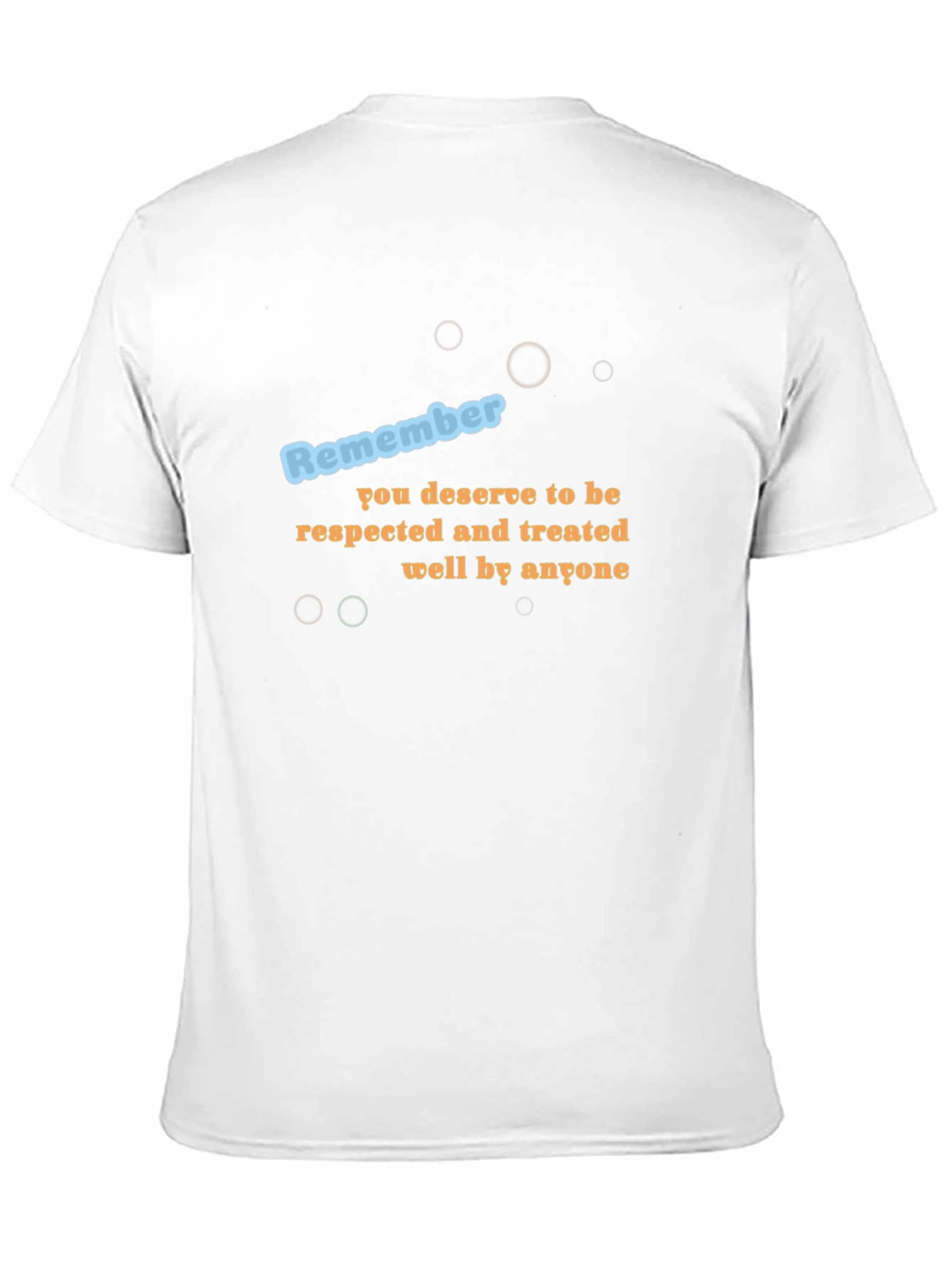 Inspirational Graphic Tee - Remember Respect