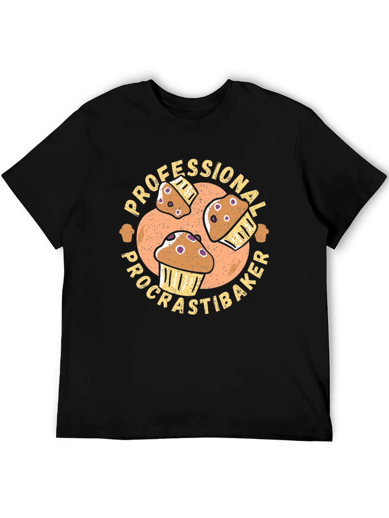 Procrastibaker Graphic Tee - Funny Baking Shirt