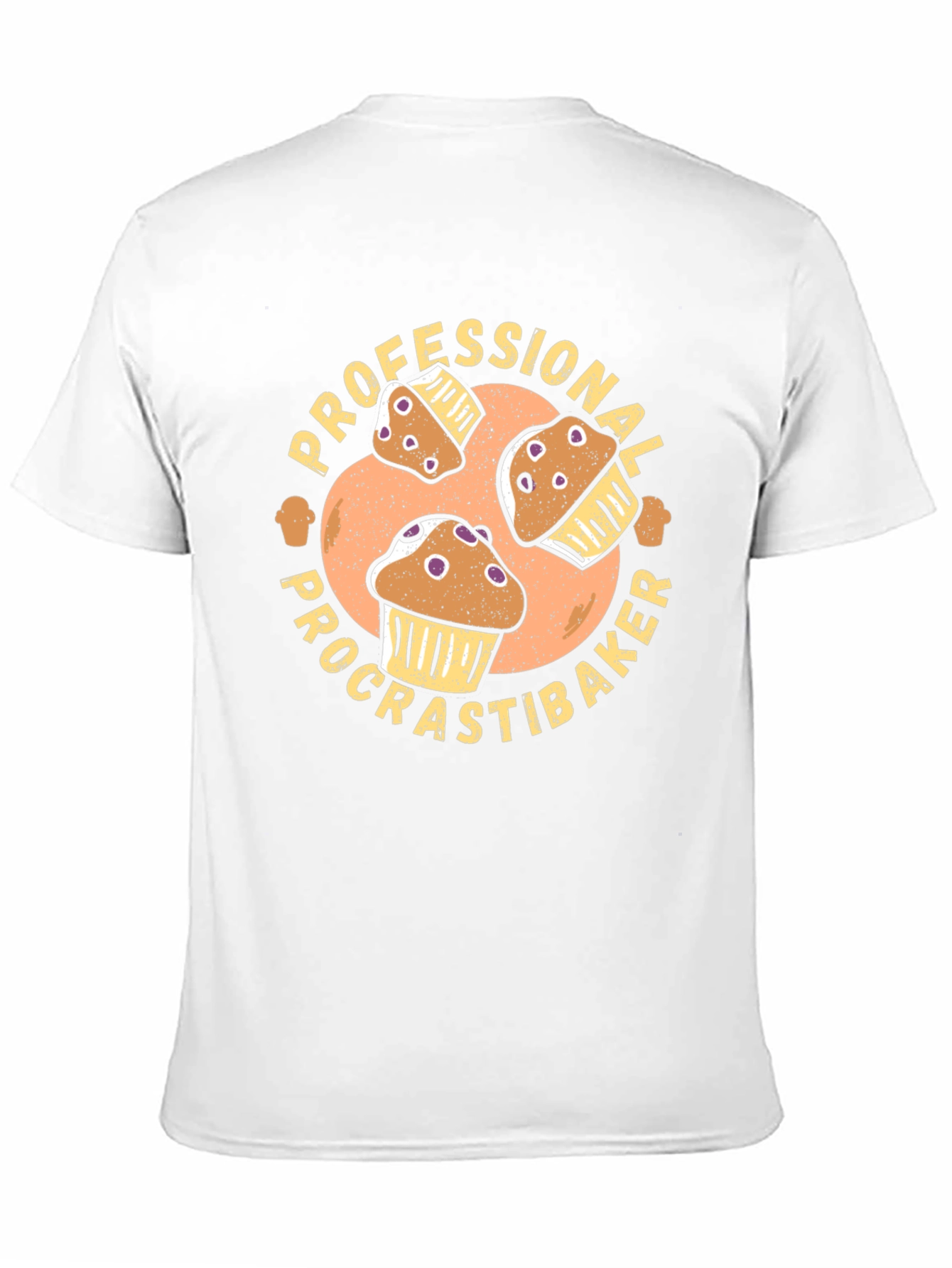 Procrastibaker Graphic Tee - Funny Baking Shirt