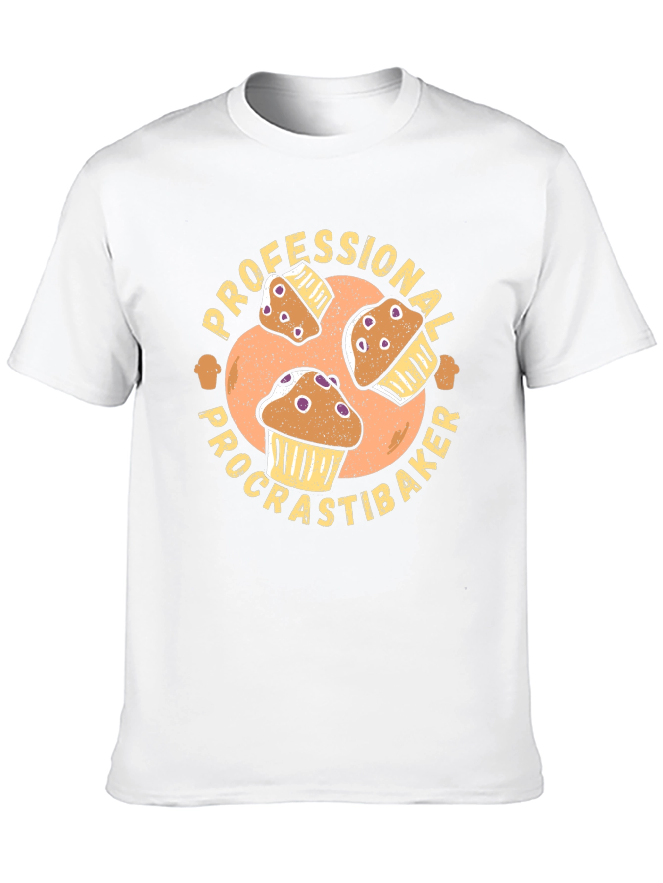 Procrastibaker Graphic Tee - Funny Baking Shirt