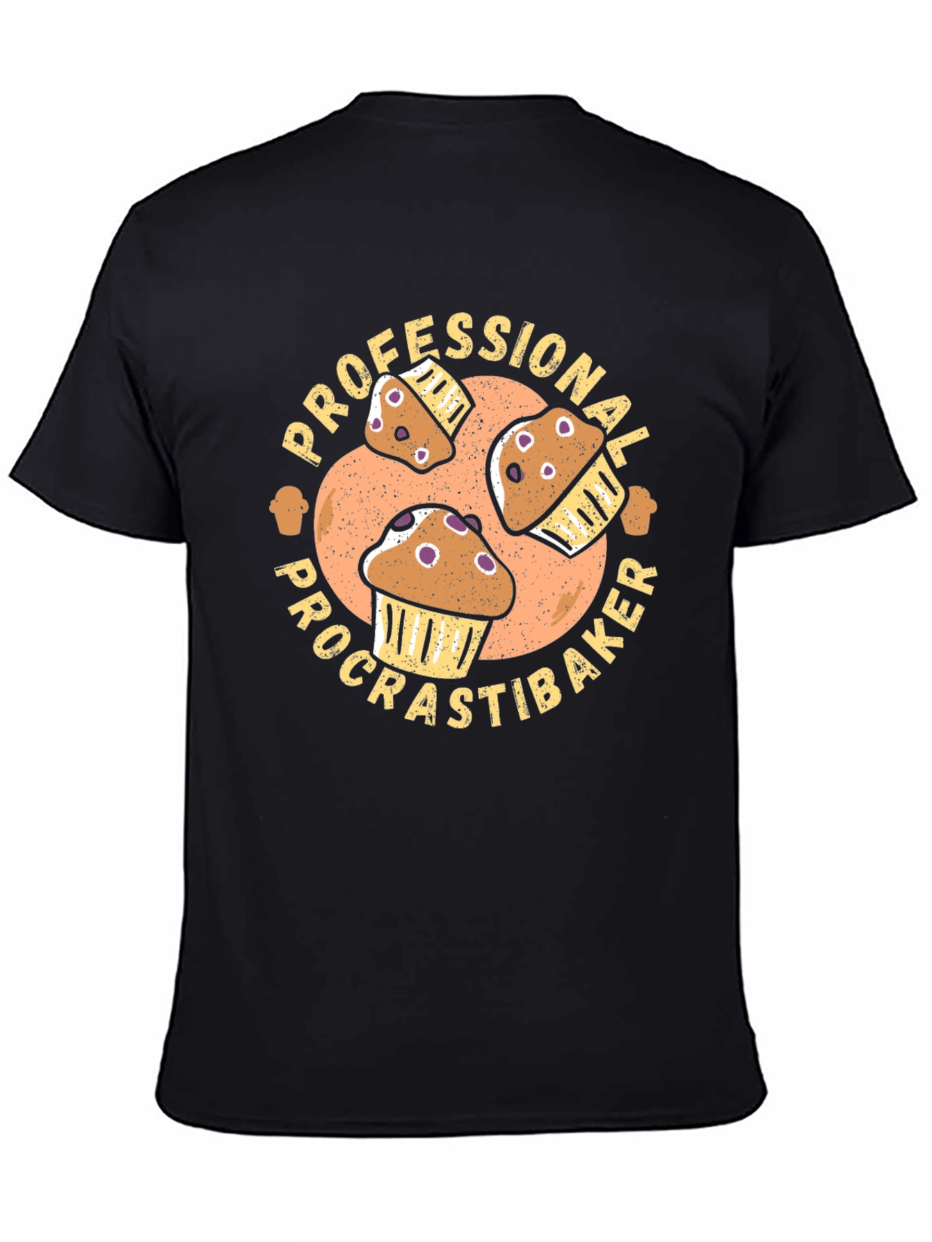 Procrastibaker Graphic Tee - Funny Baking Shirt