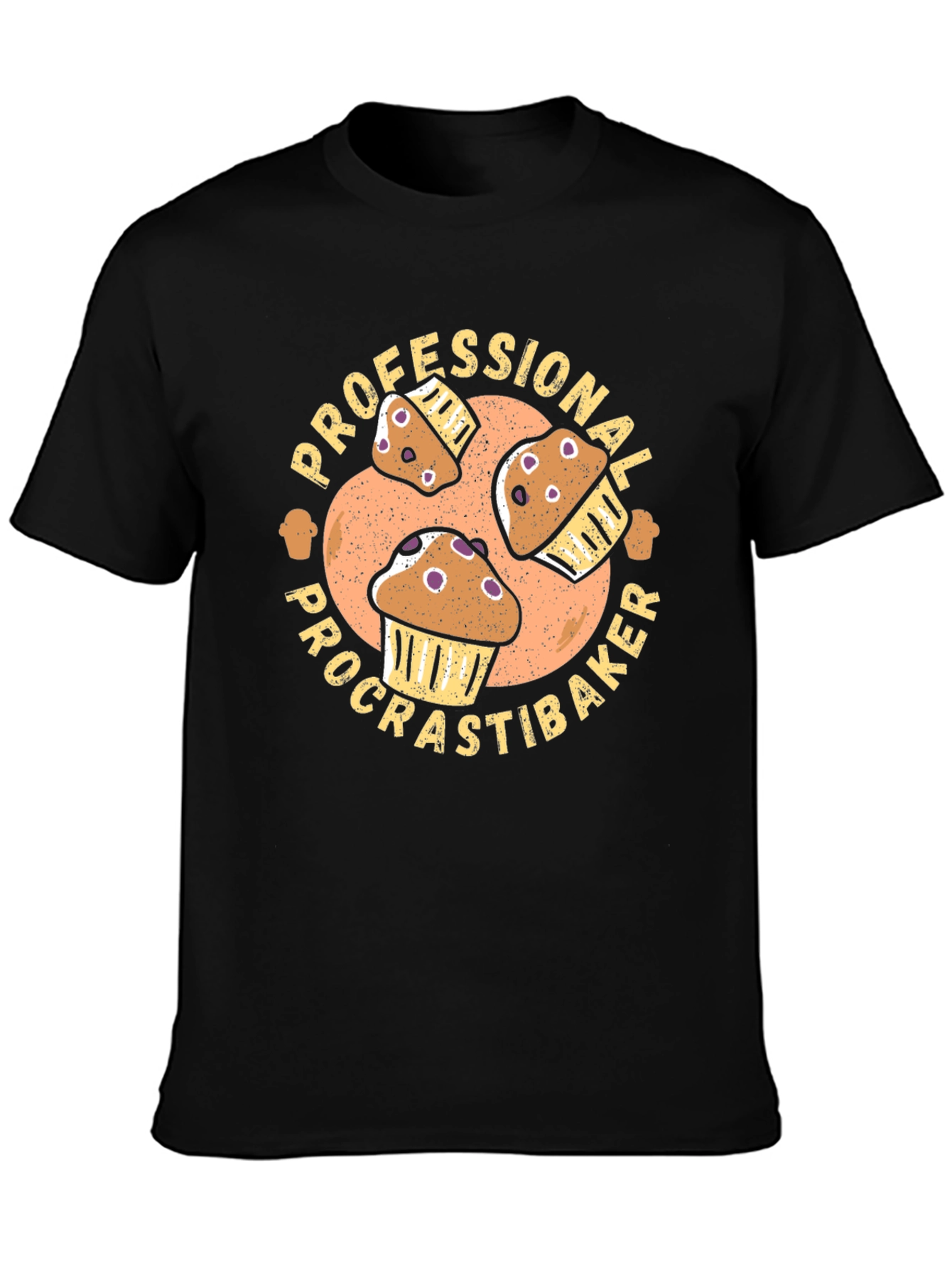 Procrastibaker Graphic Tee - Funny Baking Shirt