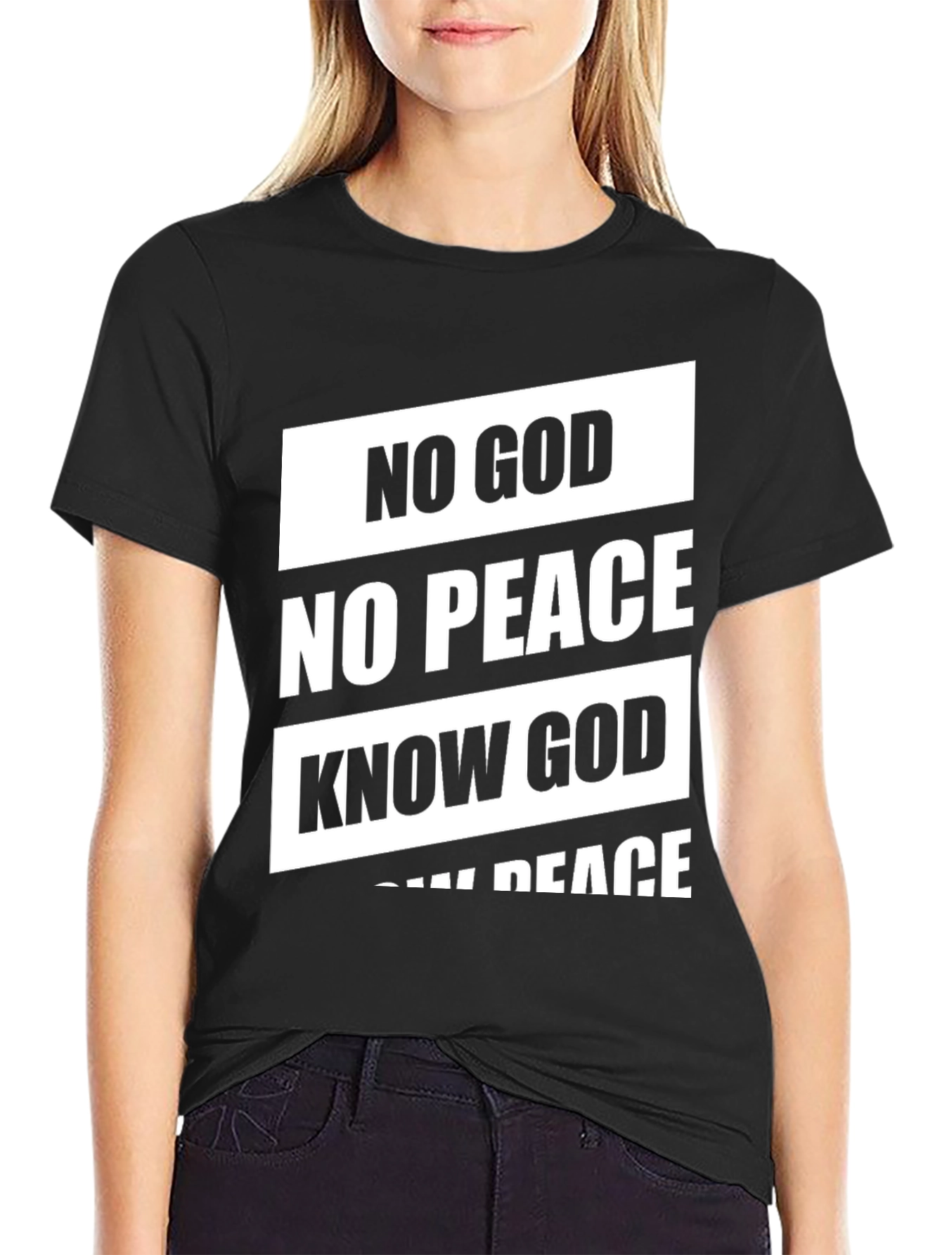 No God No Peace Know God Know Peace T-Shirt