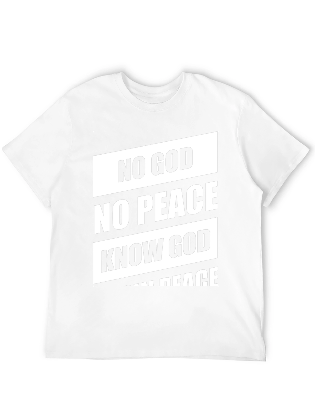 No God No Peace Know God Know Peace T-Shirt