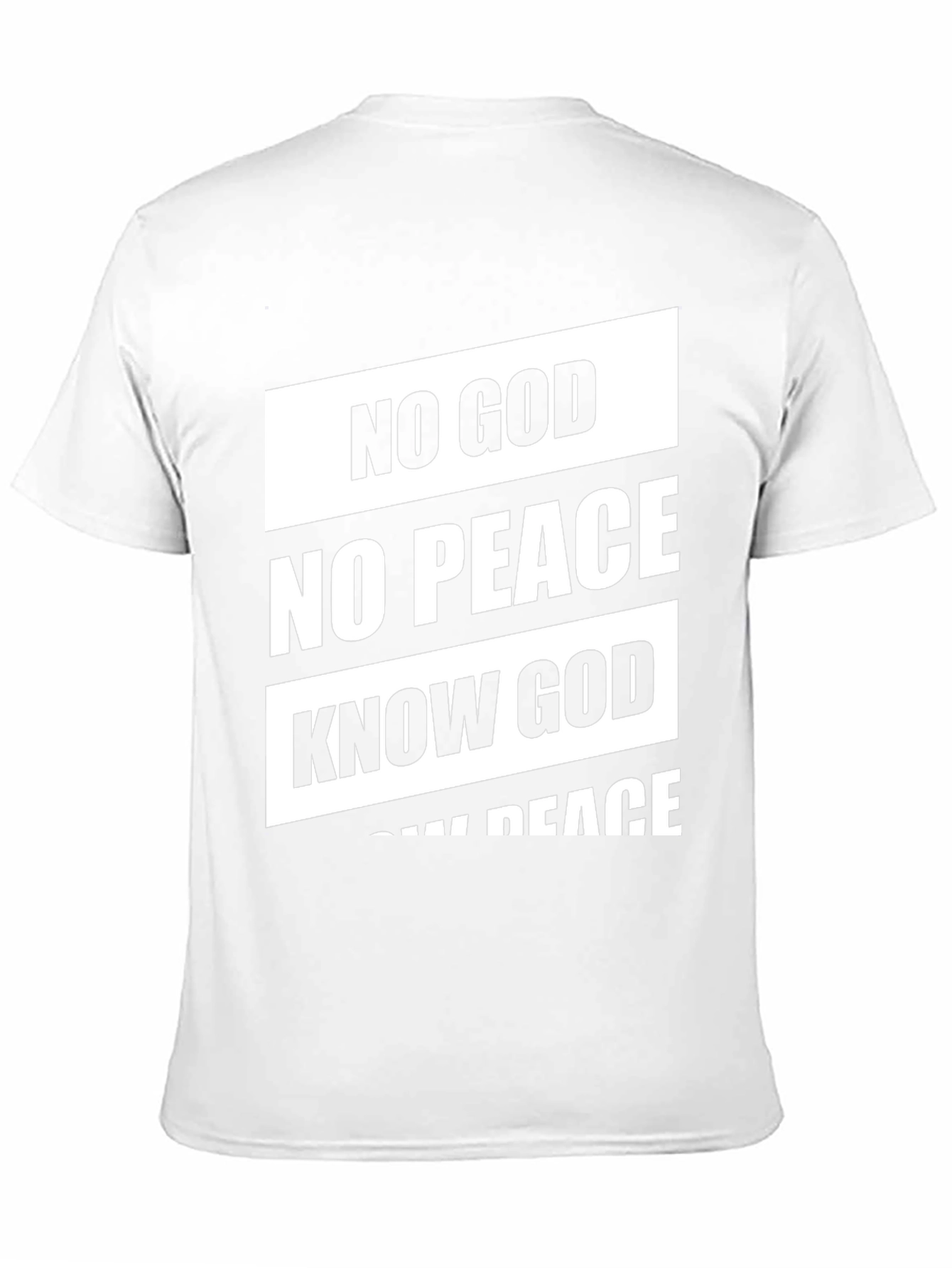 No God No Peace Know God Know Peace T-Shirt
