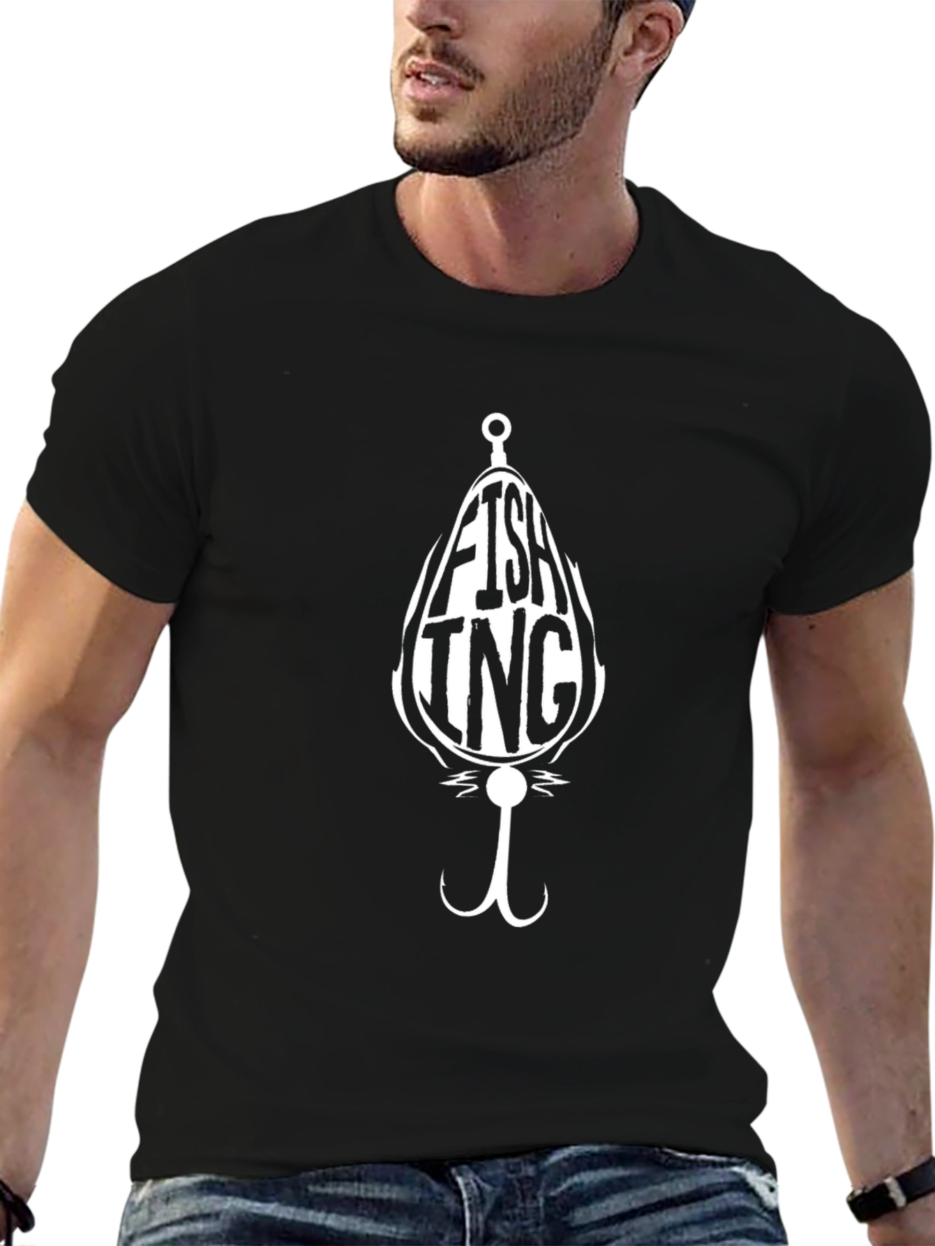 Fishing Inc. Black T-Shirt