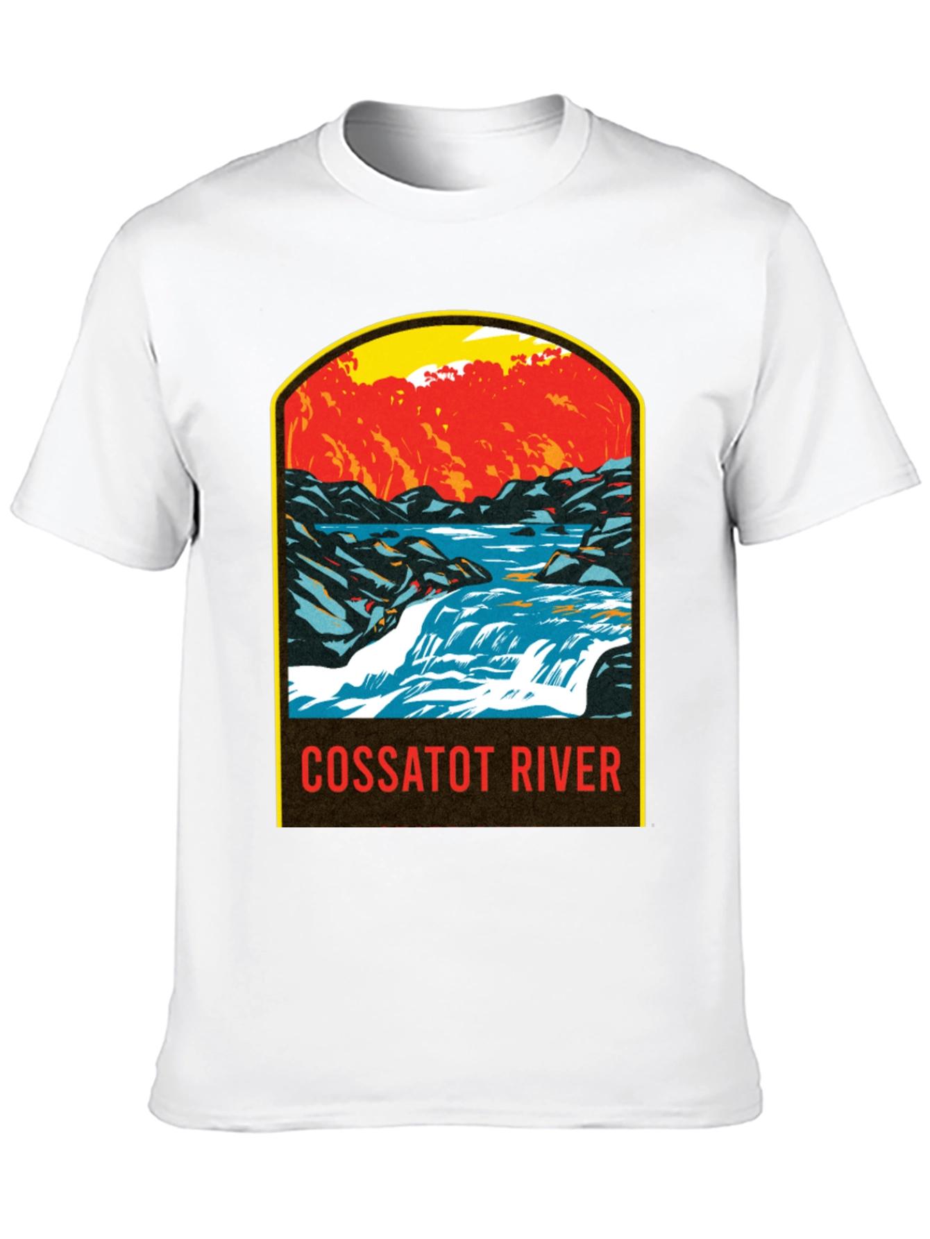 Cossatot River Graphic Tee - Arkansas Nature T-Shirt