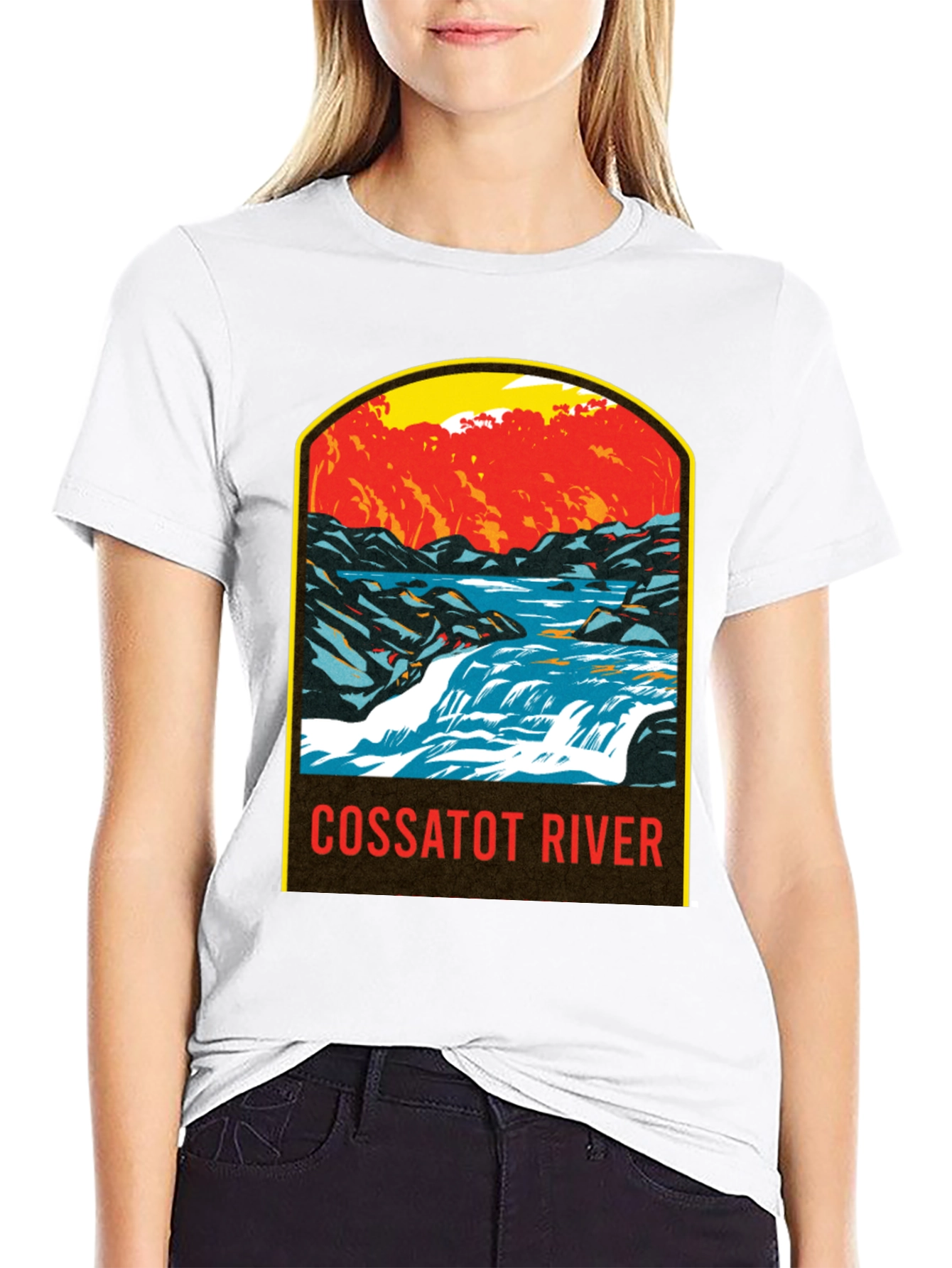 Cossatot River Graphic Tee - Arkansas Nature T-Shirt