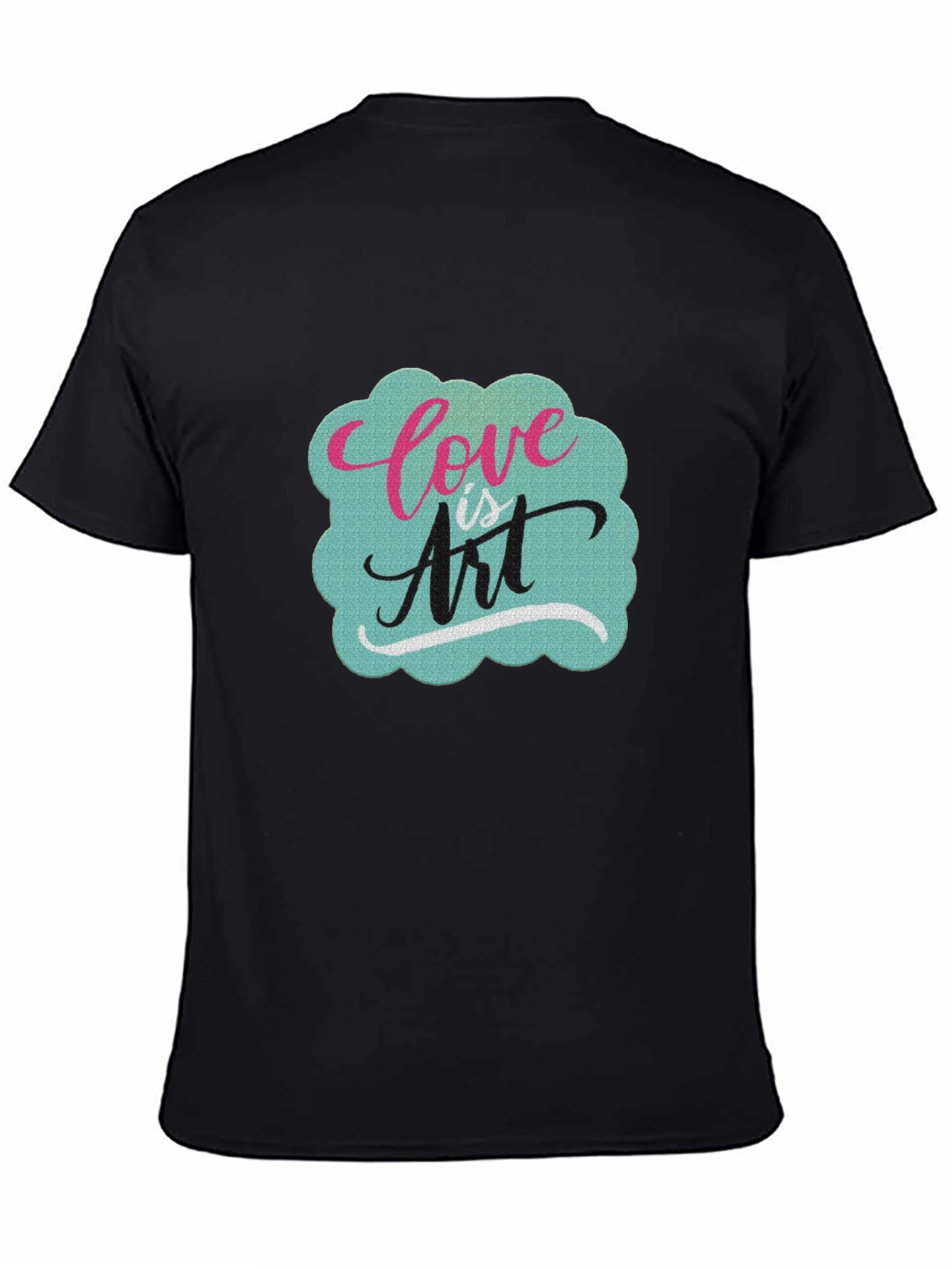 Love is Art Graphic Tee - Soft Cotton Blend