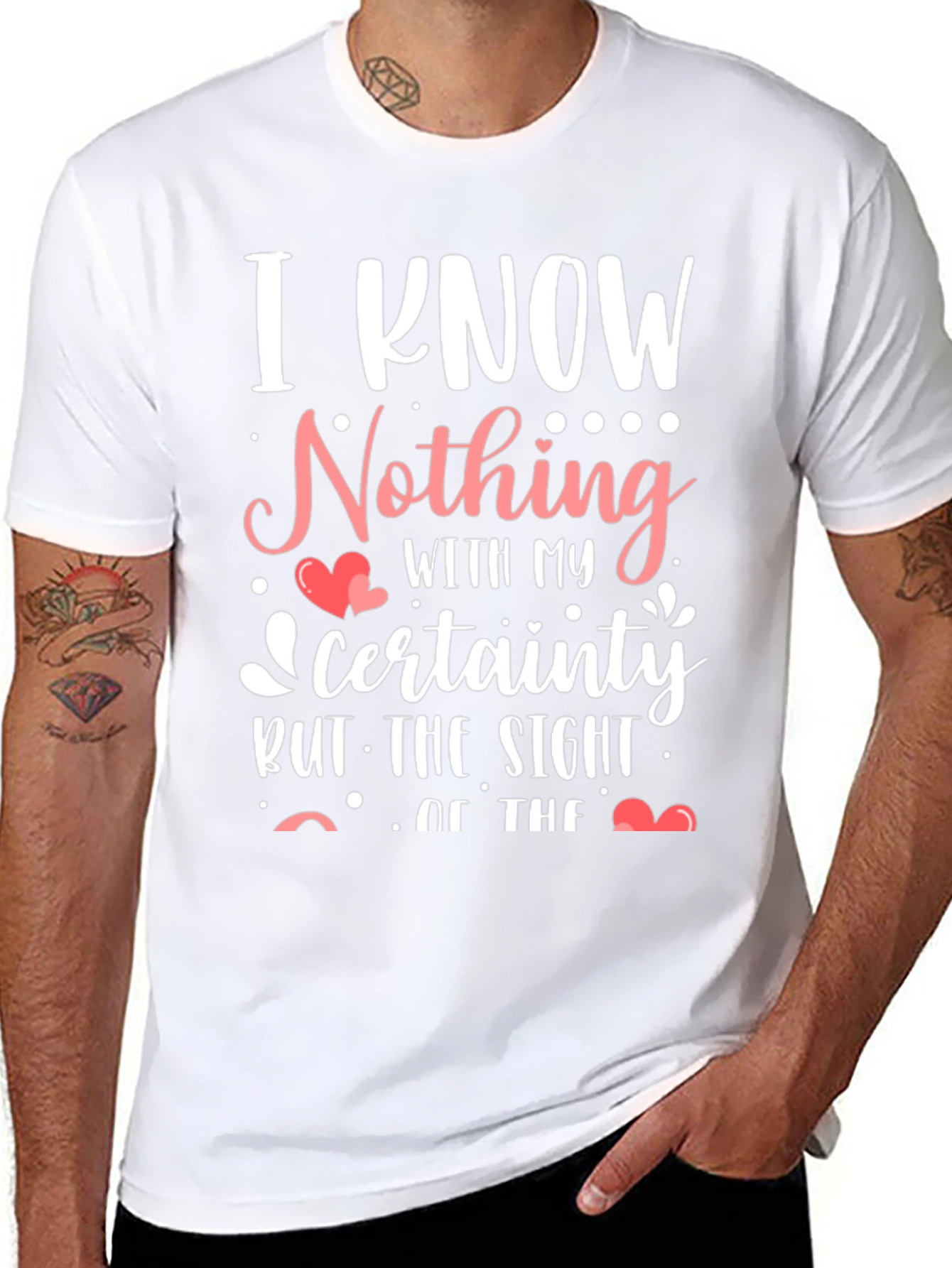 I Know Nothing T-Shirt Funny Slogan Tee