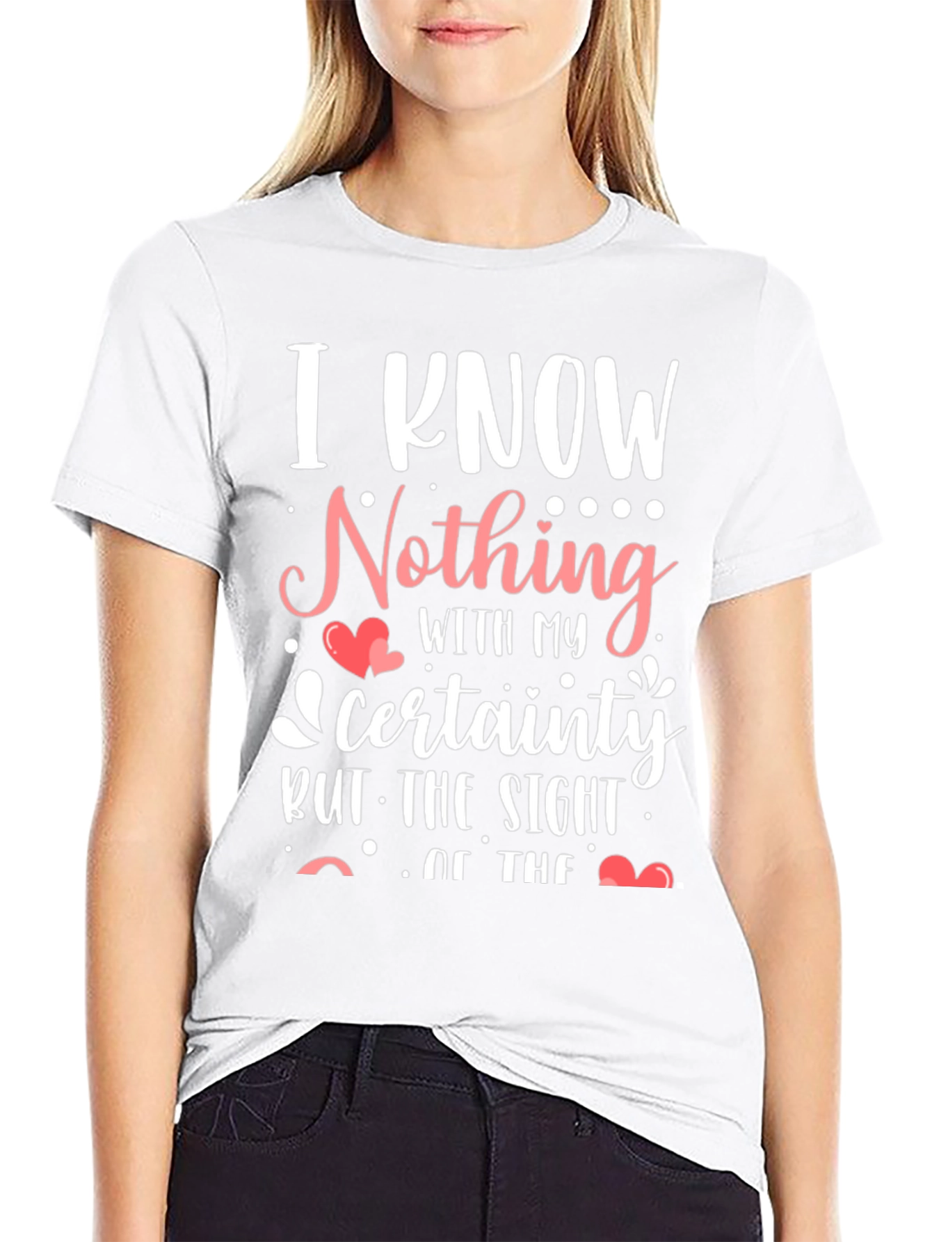 I Know Nothing T-Shirt Funny Slogan Tee