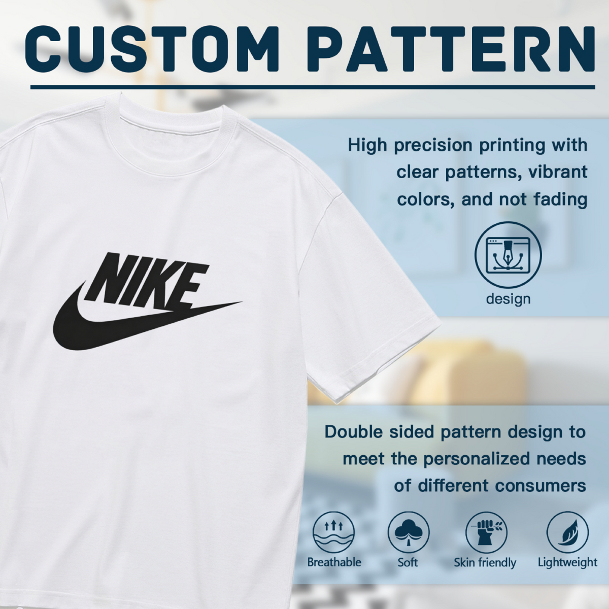 Classic Sport Logo Minimalist Plus?Size Women Casual Short Sleeve Tee