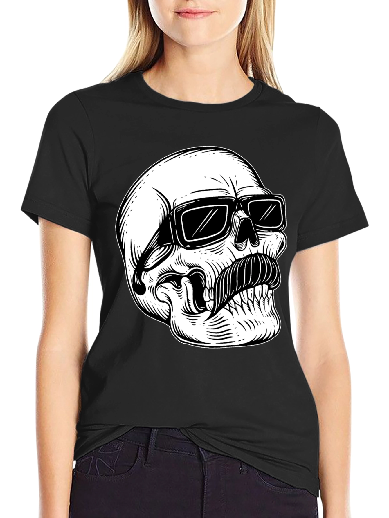 Cool Skull Graphic T-Shirt - Mens Fashion