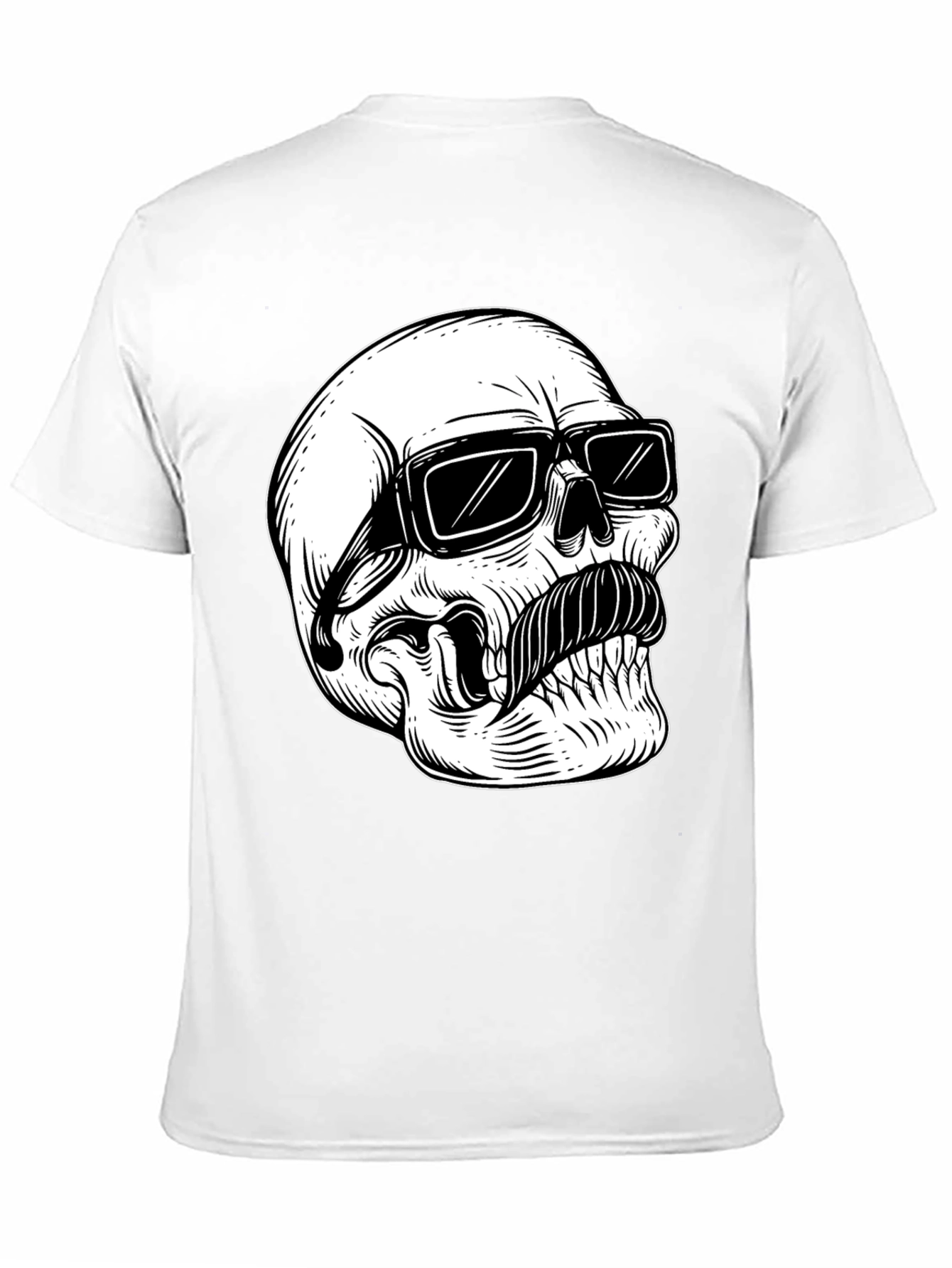 Cool Skull Graphic T-Shirt - Mens Fashion