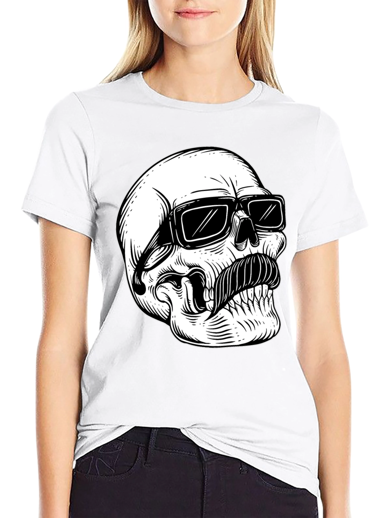 Cool Skull Graphic T-Shirt - Mens Fashion
