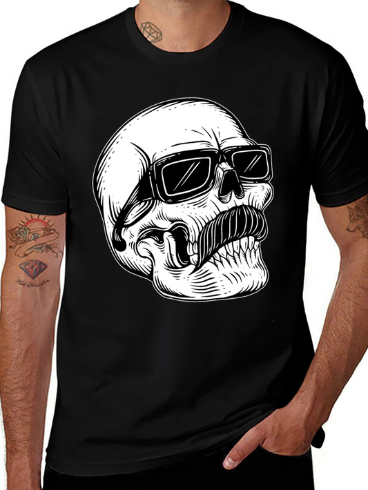Cool Skull Graphic T-Shirt - Mens Fashion