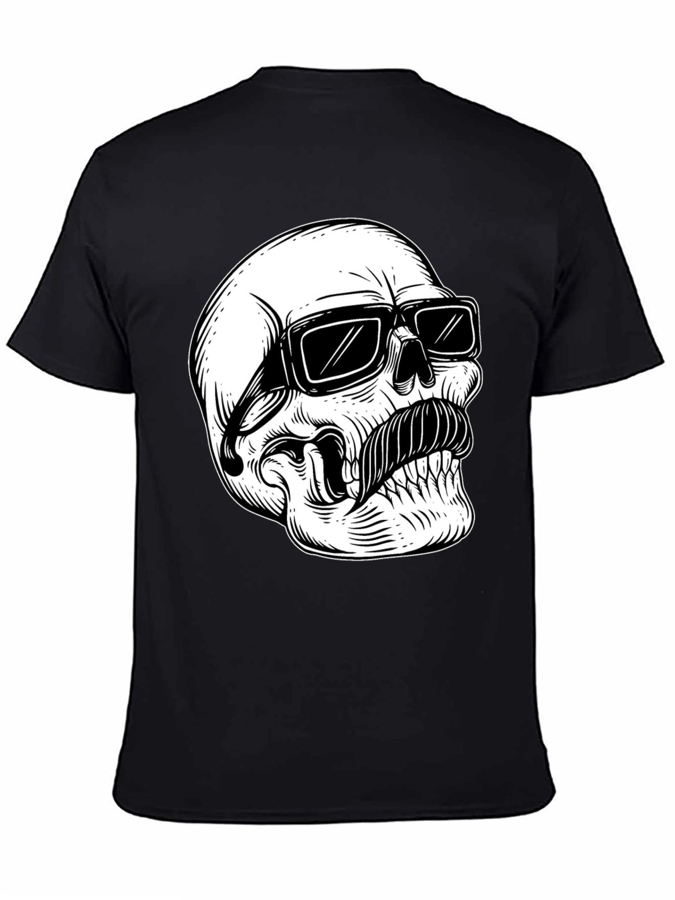 Cool Skull Graphic T-Shirt - Mens Fashion
