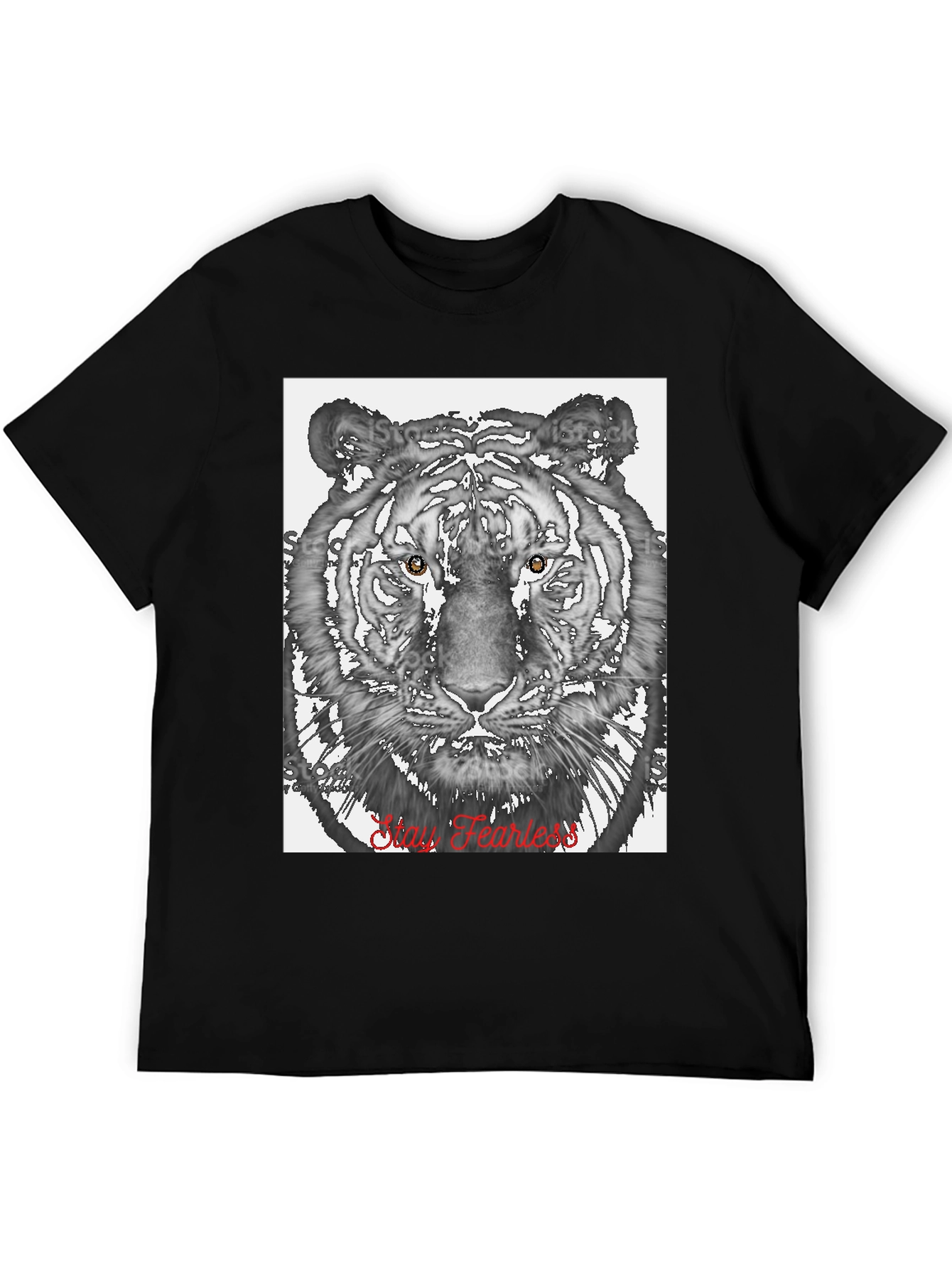 Stay Fearless Tiger Graphic Tee