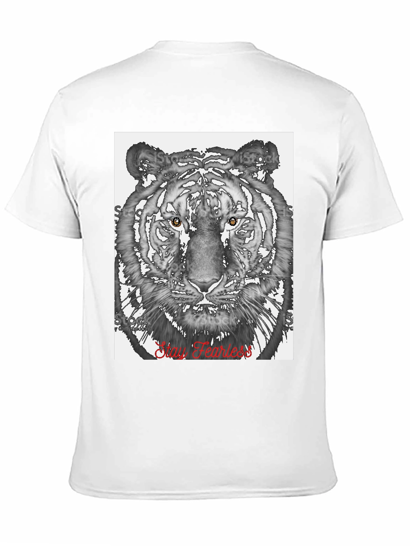 Stay Fearless Tiger Graphic Tee