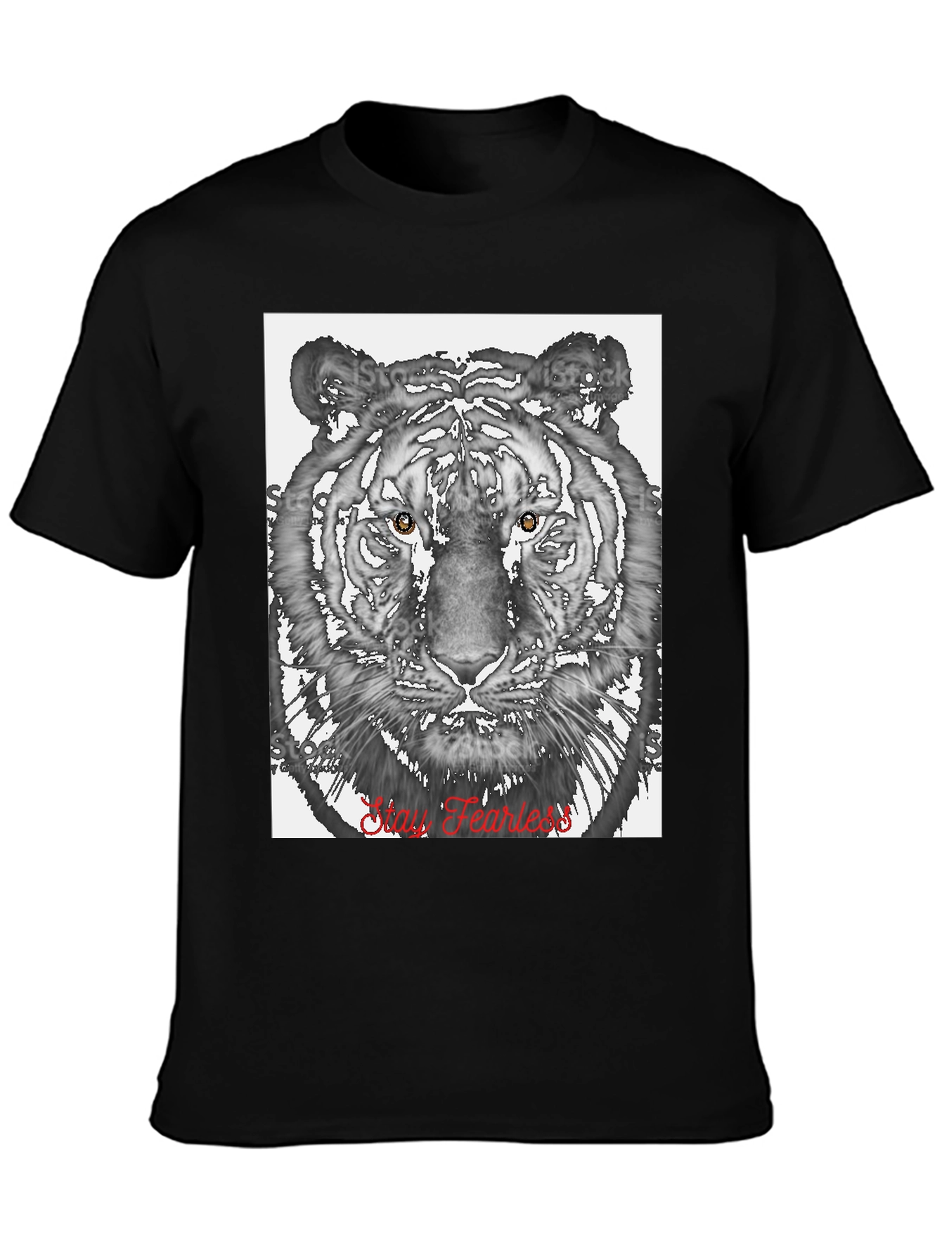 Stay Fearless Tiger Graphic Tee