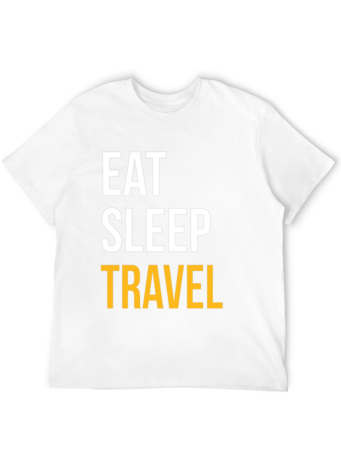 Eat Sleep Travel Black T-Shirt