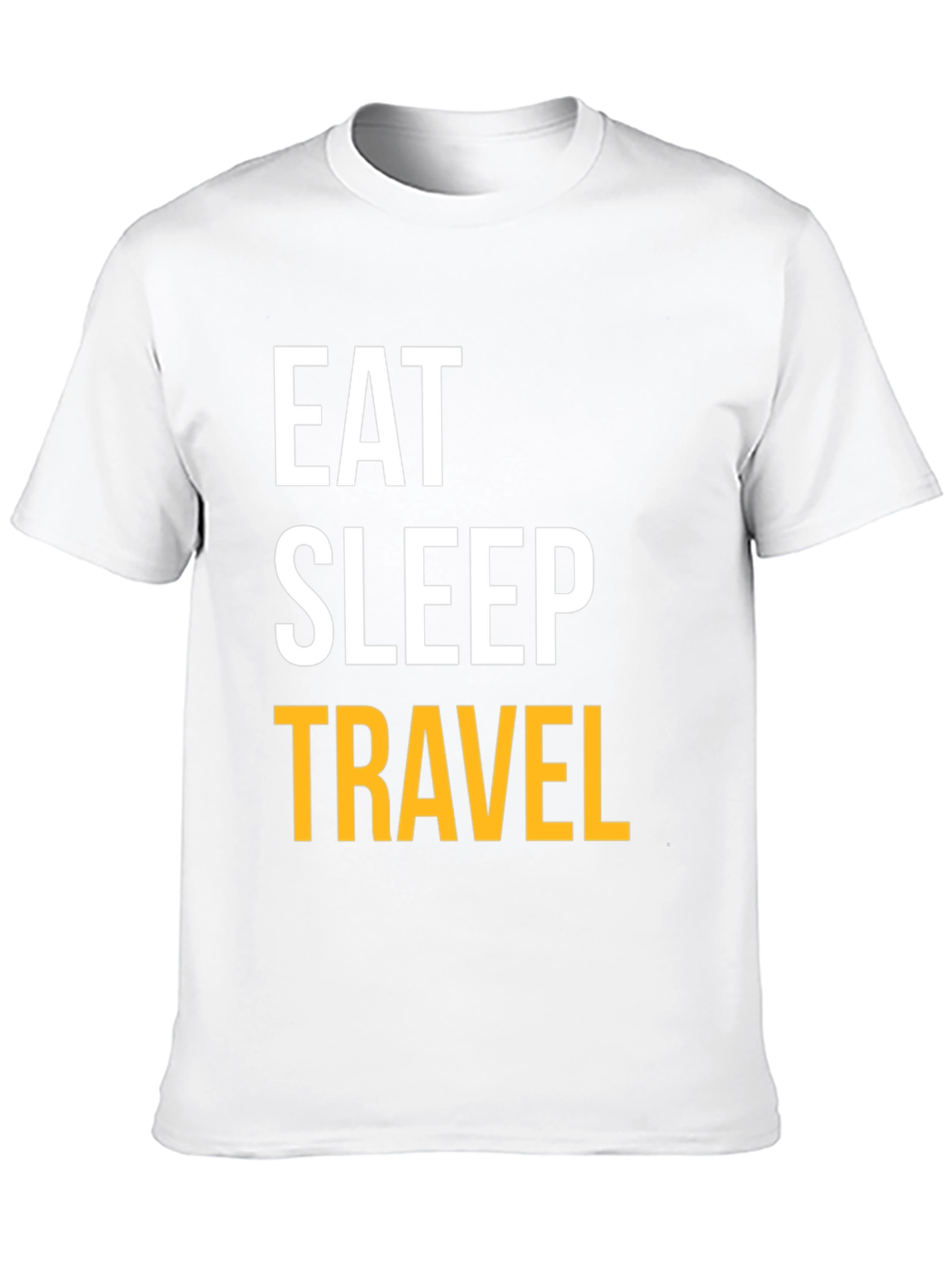 Eat Sleep Travel Black T-Shirt