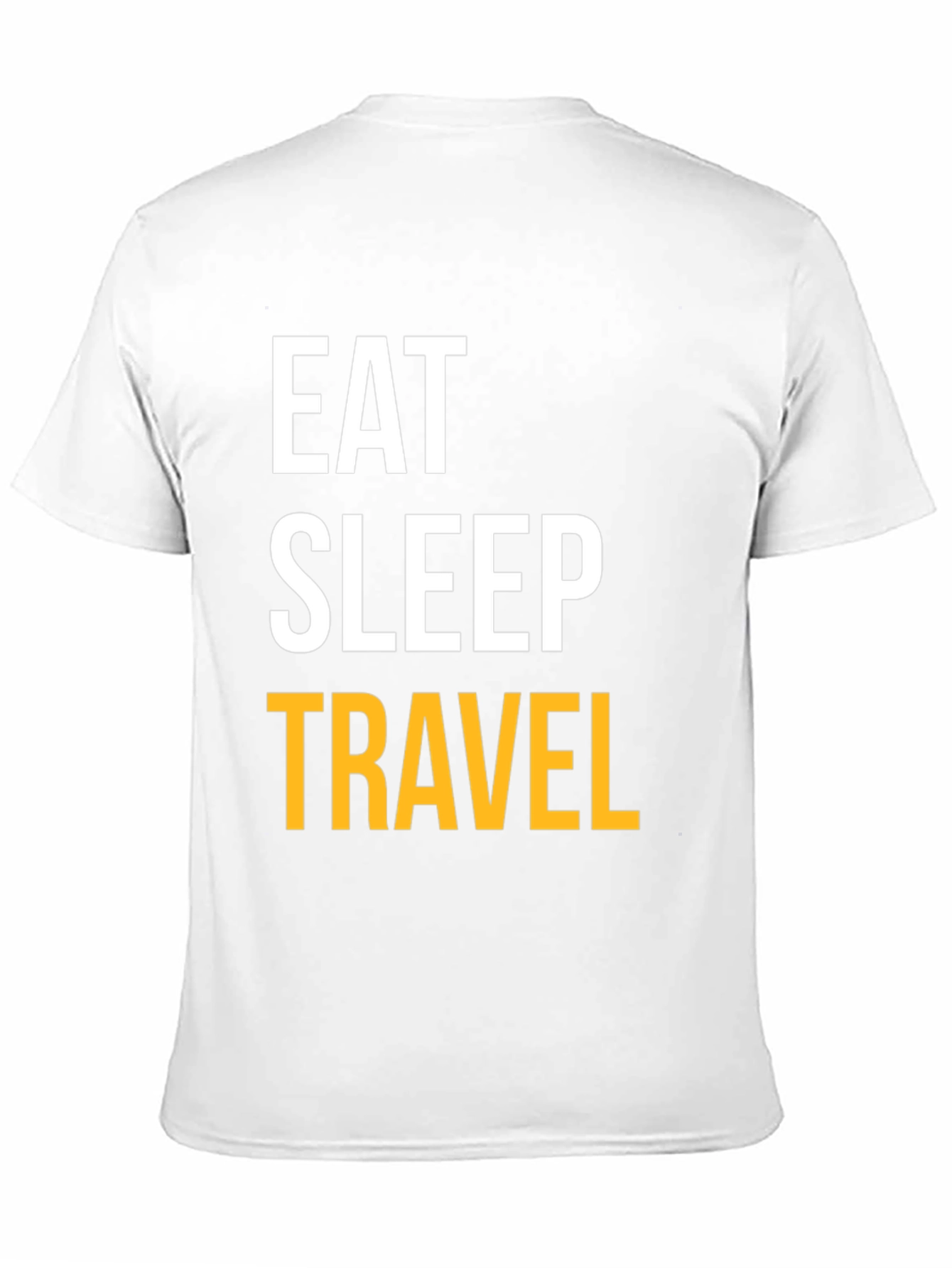 Eat Sleep Travel Black T-Shirt