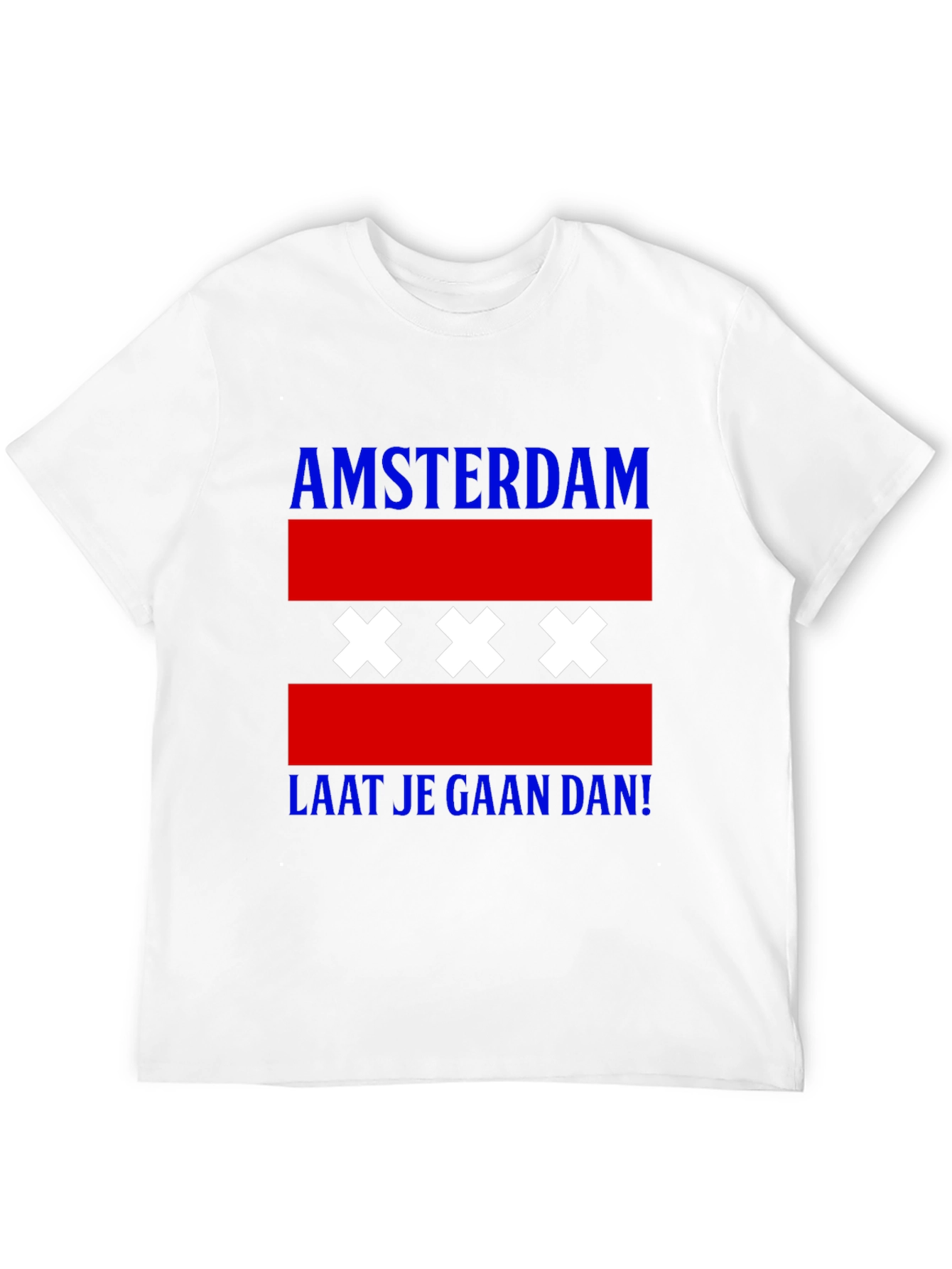 Amsterdam T-Shirt with Flag Design