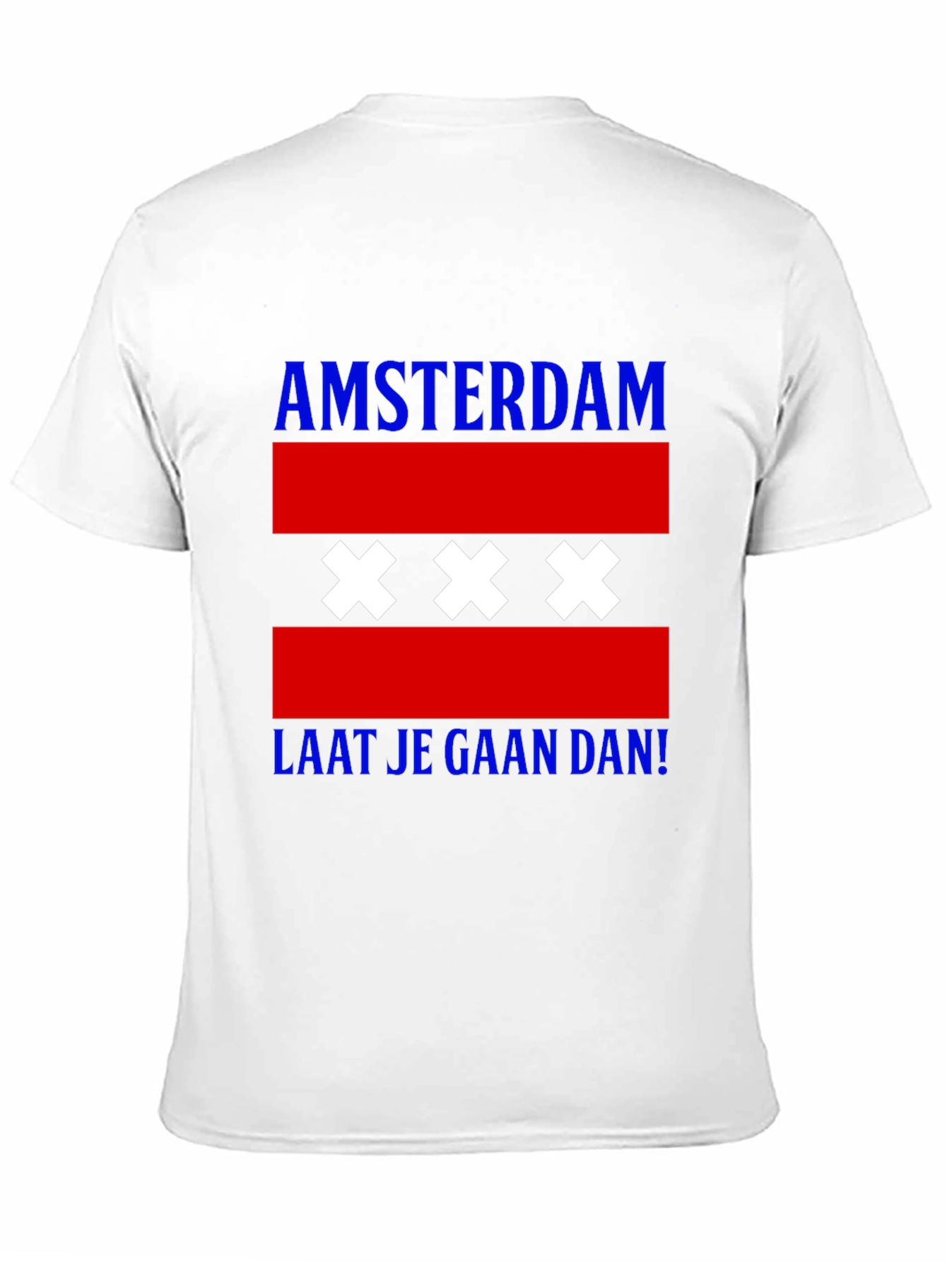 Amsterdam T-Shirt with Flag Design