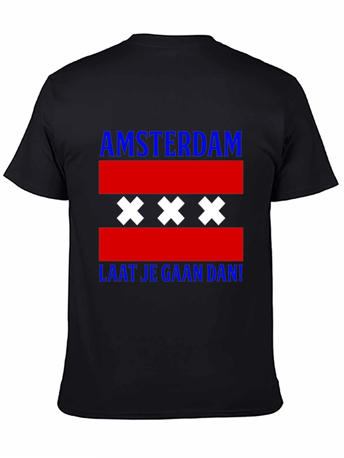 Amsterdam T-Shirt with Flag Design