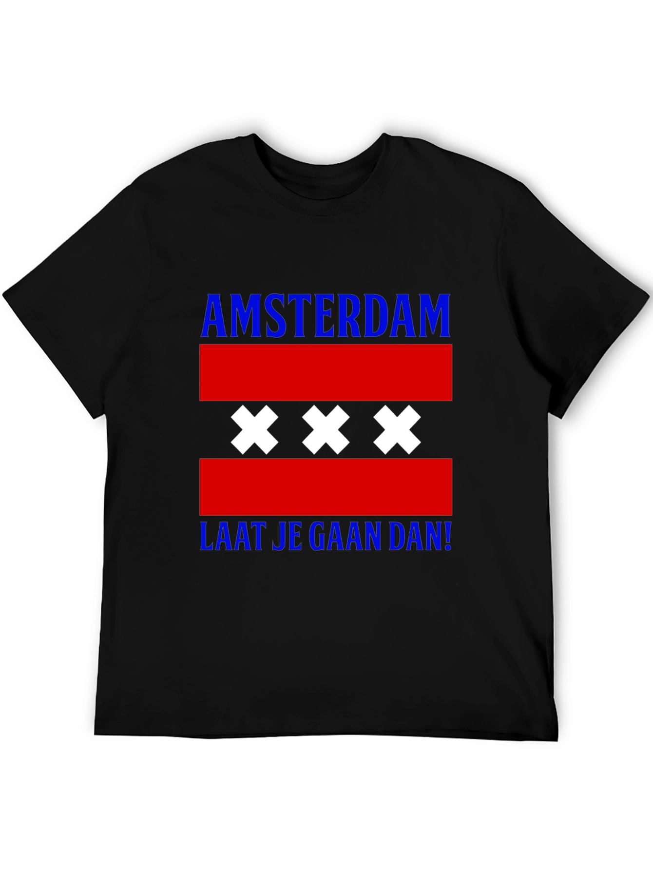 Amsterdam T-Shirt with Flag Design