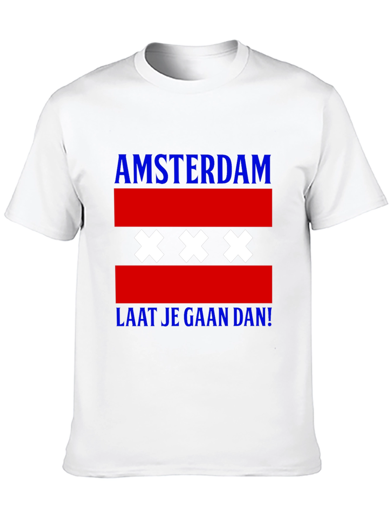 Amsterdam T-Shirt with Flag Design