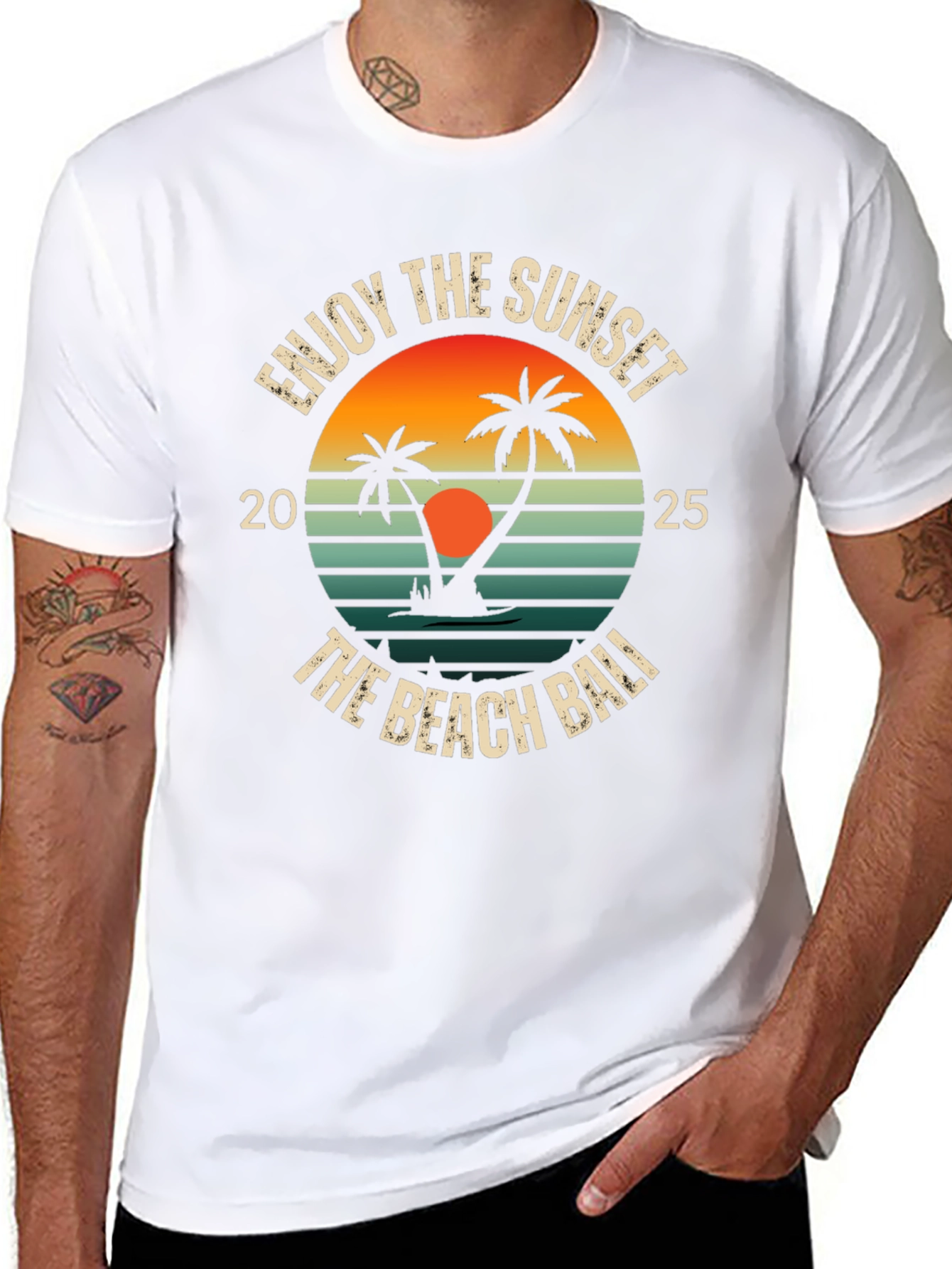 Enjoy The Sunset Bali Graphic Tee
