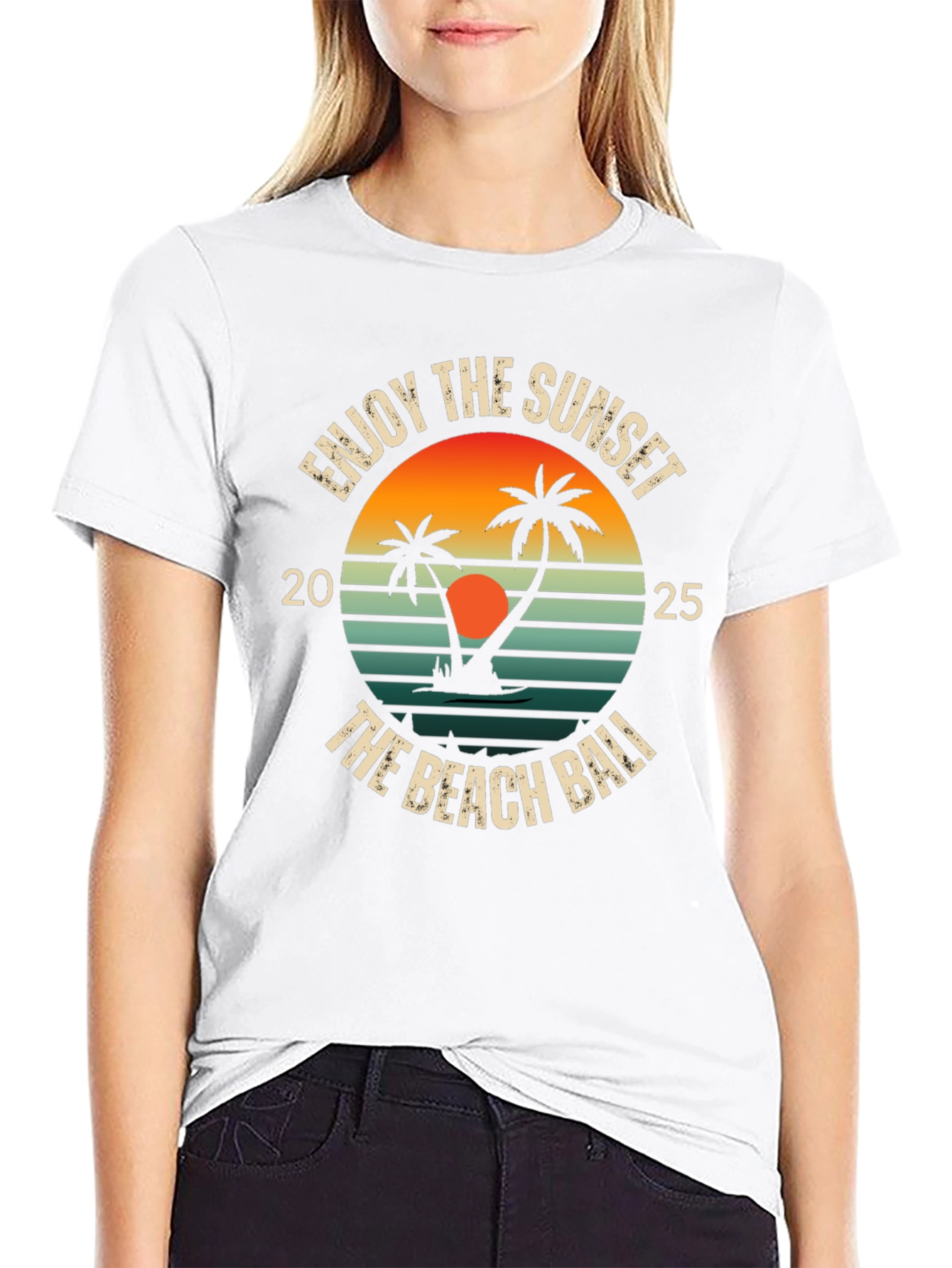 Enjoy The Sunset Bali Graphic Tee