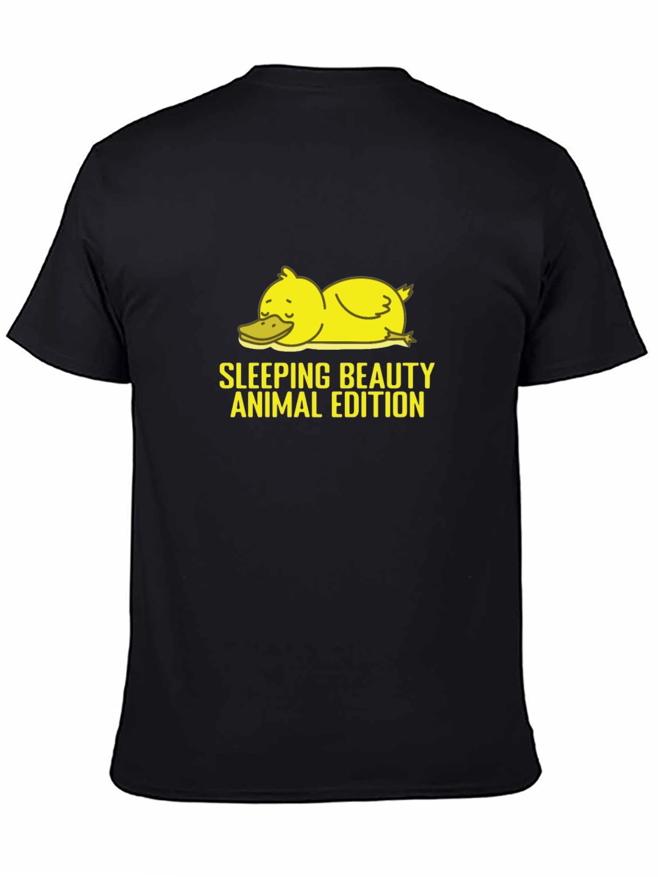 Sleeping Beauty Duck T-Shirt Animal Edition